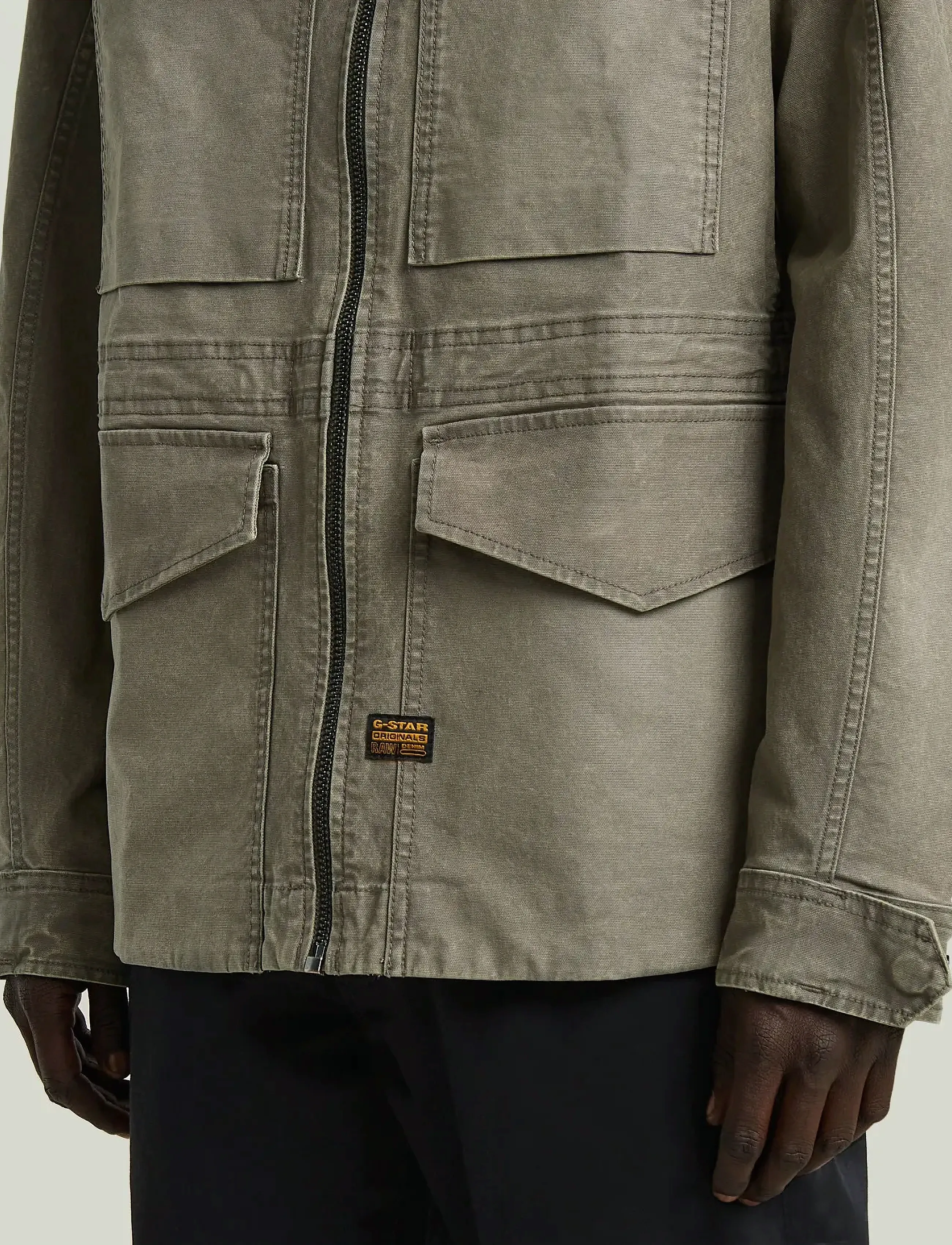 G-Star - Rovic slim field jkt - vintage dust turf - 4