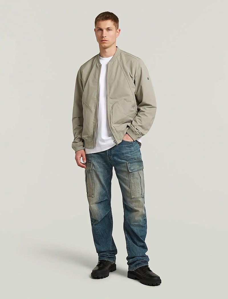 G-Star - Unpadded bomber jkt - frühlingsjacken - elephant skin - 5