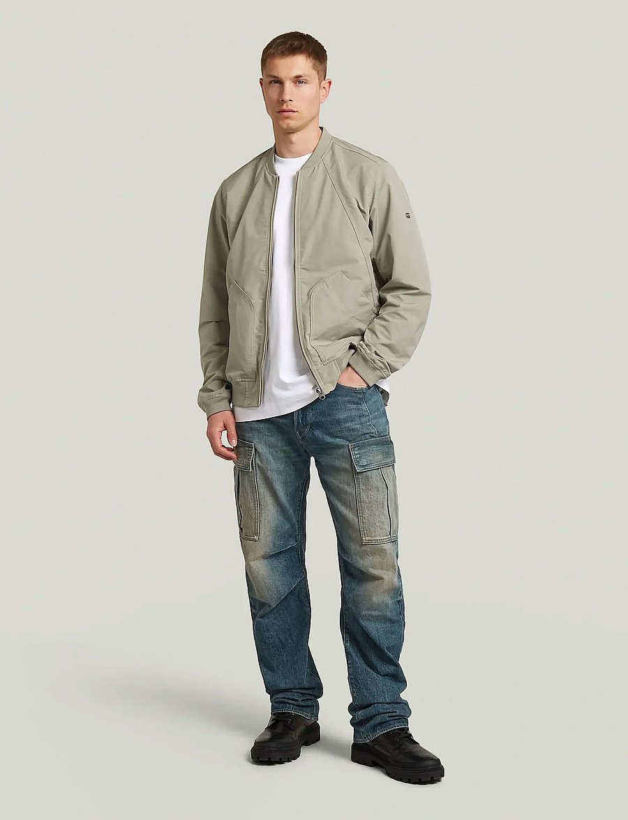 G-Star - Unpadded bomber jkt - frühlingsjacken - elephant skin - 5