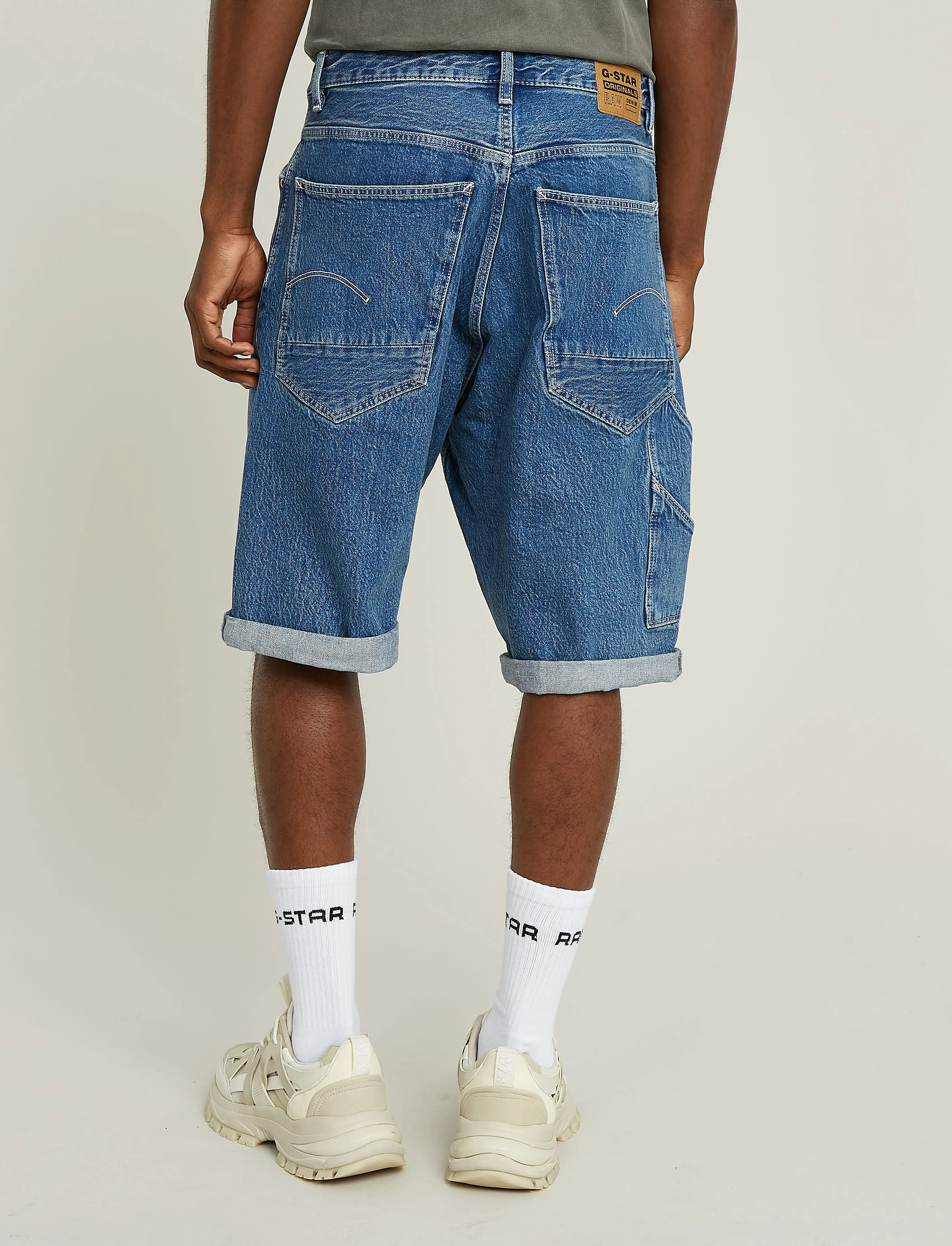 G-Star - Bam Logger Short - menn - faded watercourse - 4