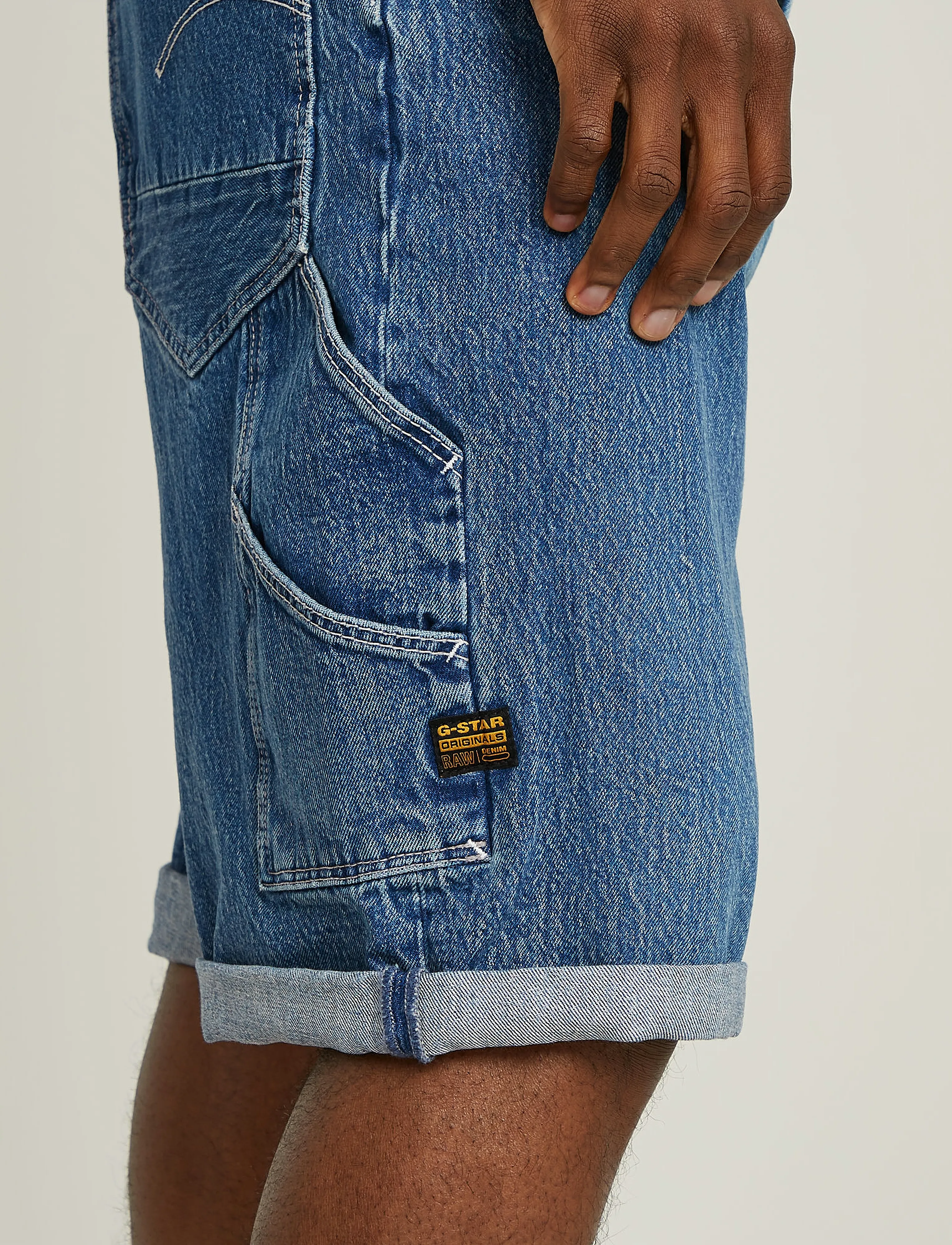 G-Star - Bam Logger Short - menn - faded watercourse - 5