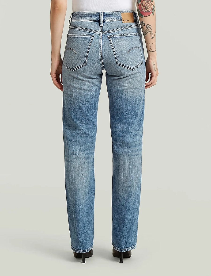 G-Star - G-Straight Wmn - raka jeans - faded blue halite - 2