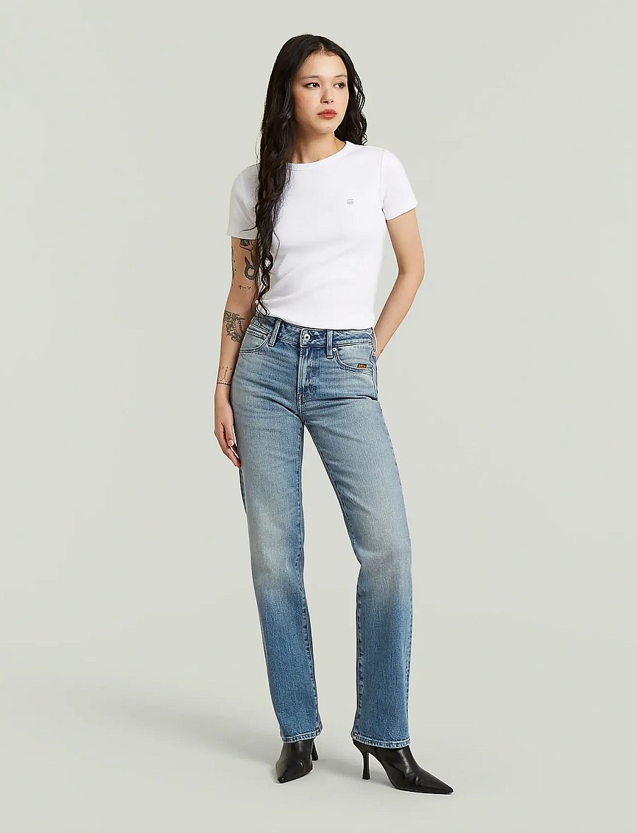 G-Star - G-Straight Wmn - raka jeans - faded blue halite - 5