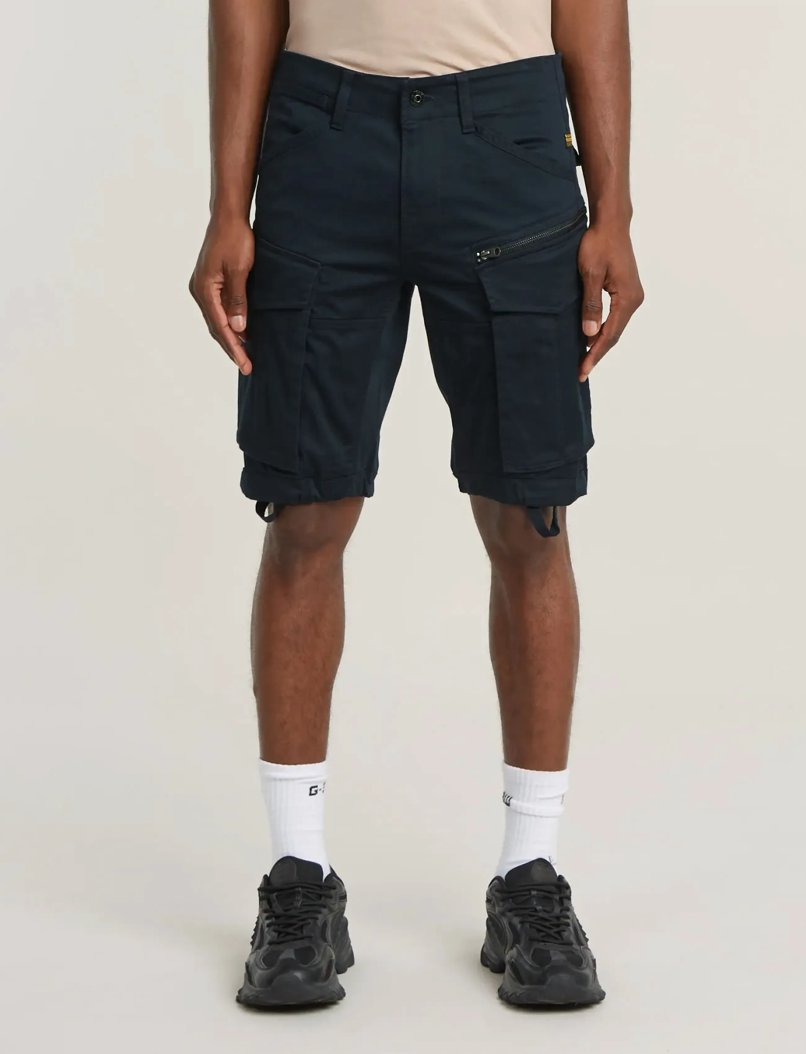 G-Star Rovic Zip Regular Short, 31, Shorts, Marineblau - Cargo Männerswear