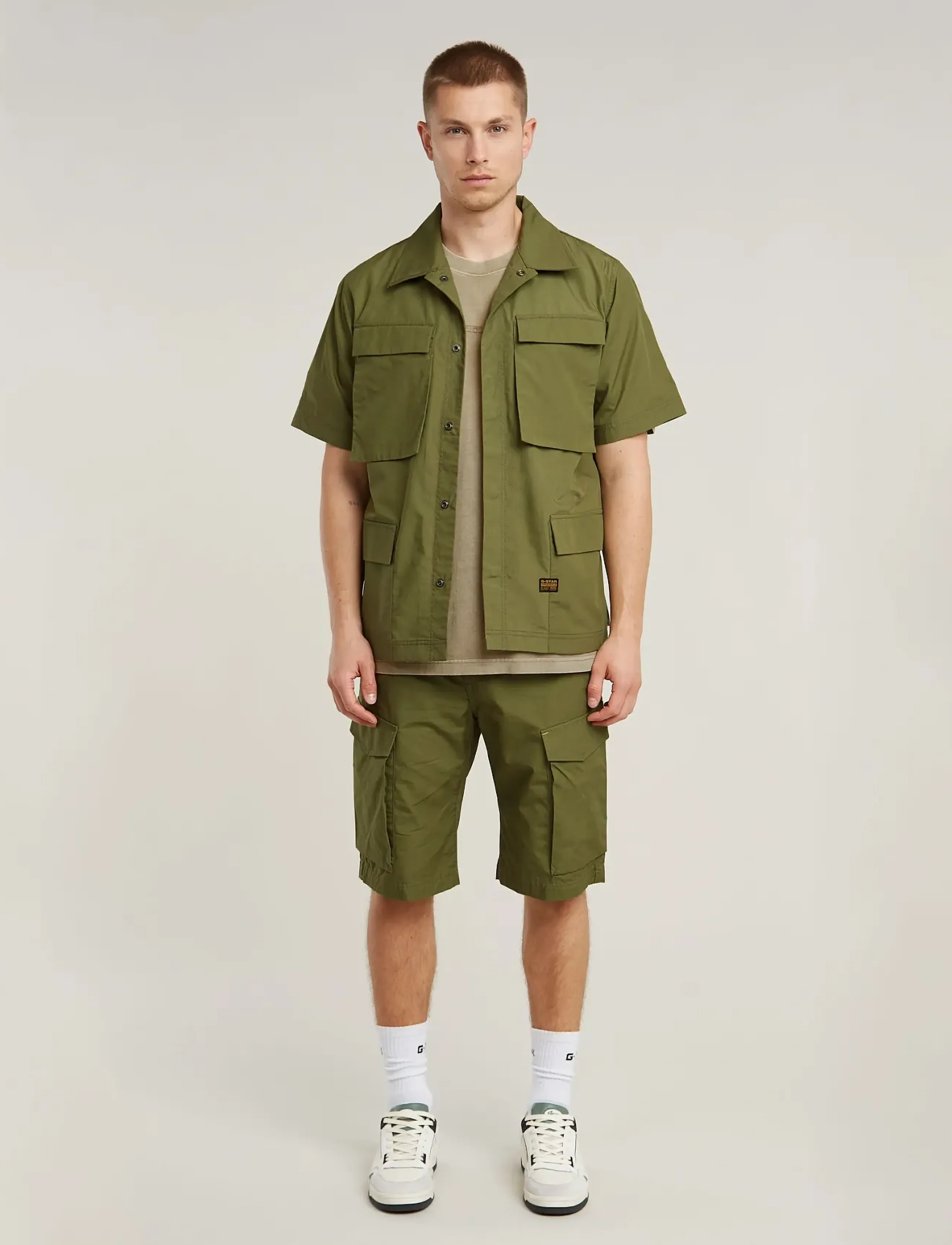 G-Star - Core Regular Cargo Short - vīriešiem - mayfly - 4