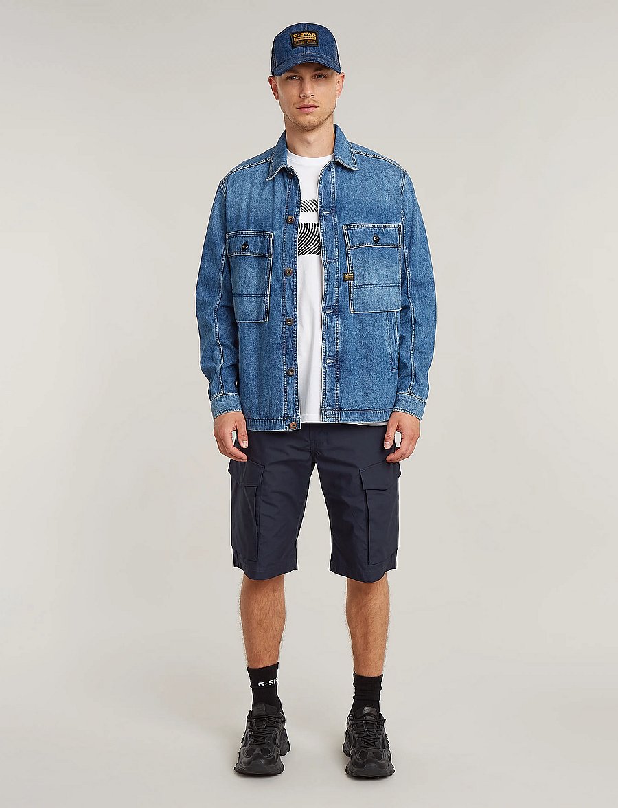 G-Star - Core Regular Cargo Short - cargo shorts - salute - 4