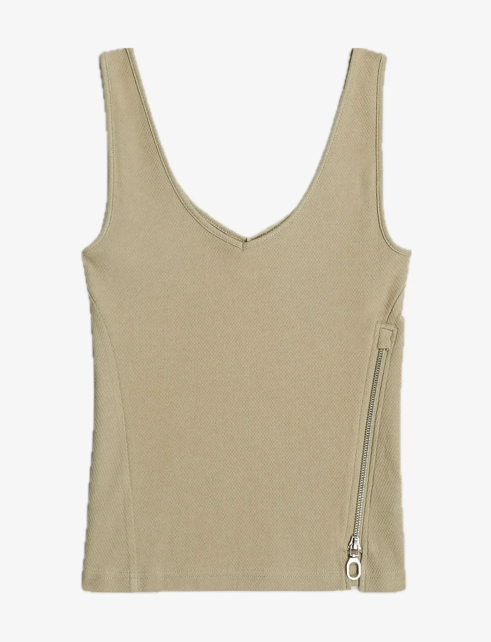 送料込★G-Star★Asymmetrical Zip Slim ノースリーブTシャツ G-Star RAW Asymmetrical Zip Slim Tank Top Wmn (GSD26226