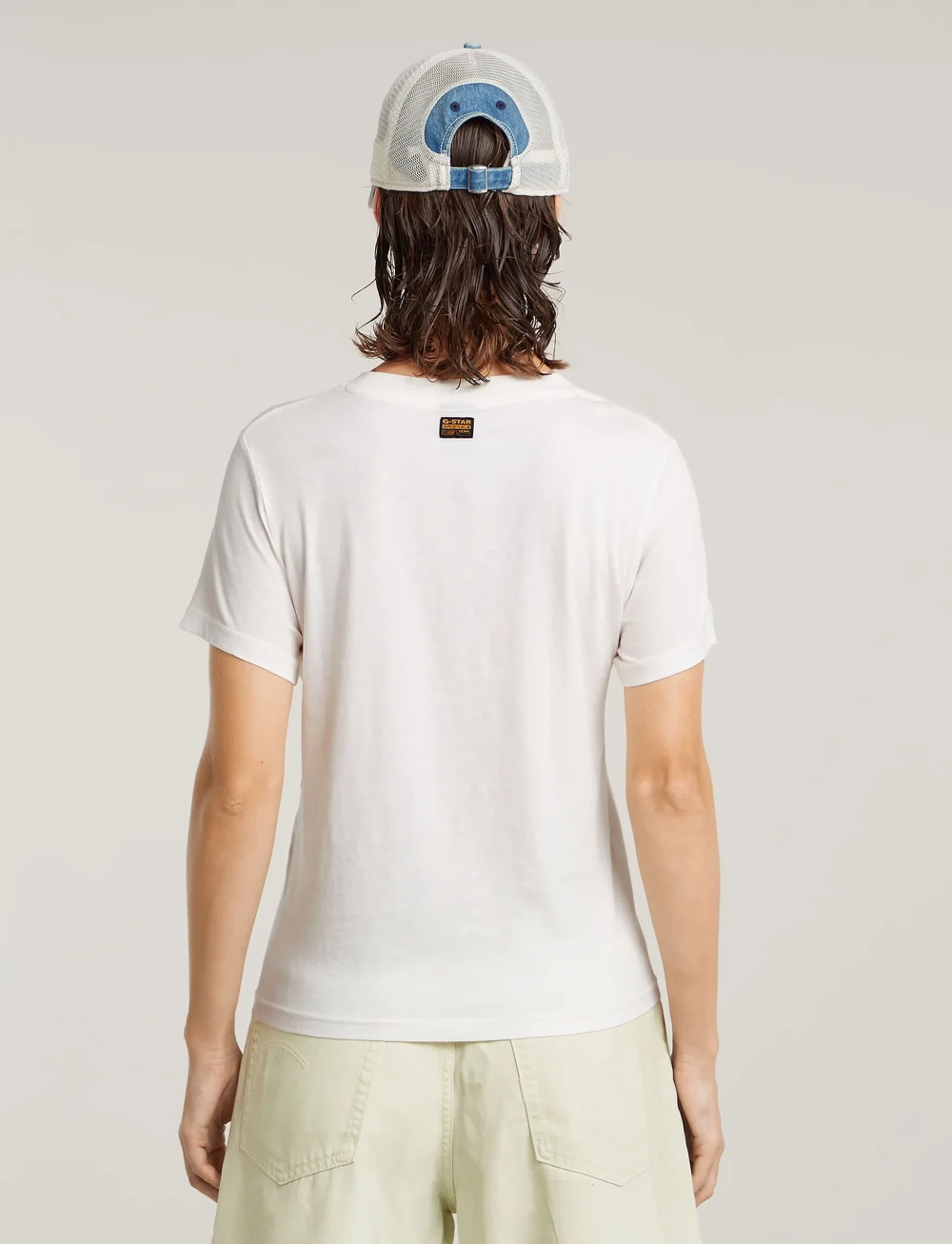 G-Star - Adjustble slim r t wmn - t-shirts - lt chalk - 2