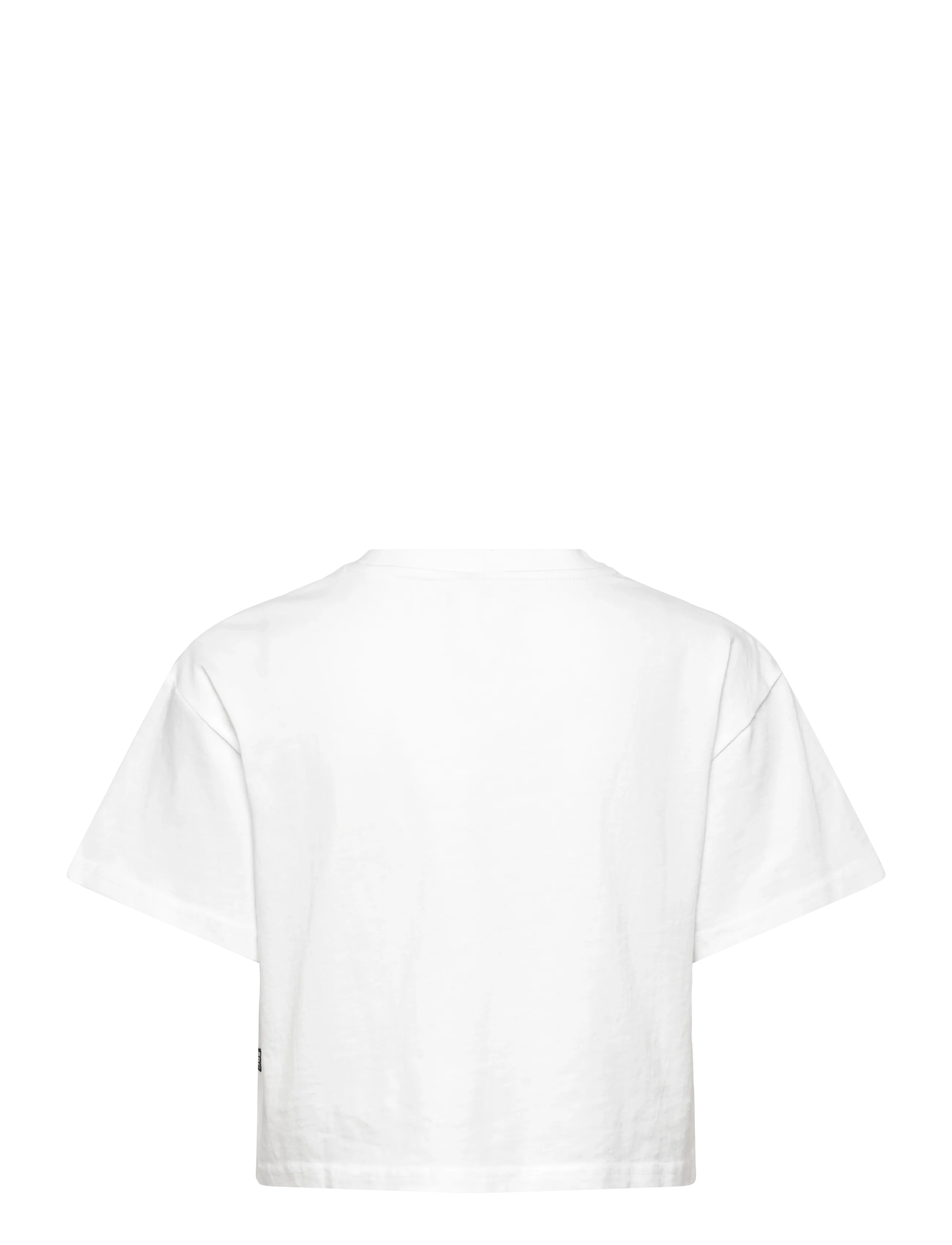 G-Star - Cropped logo relaxed r t - crop tops - white - 2