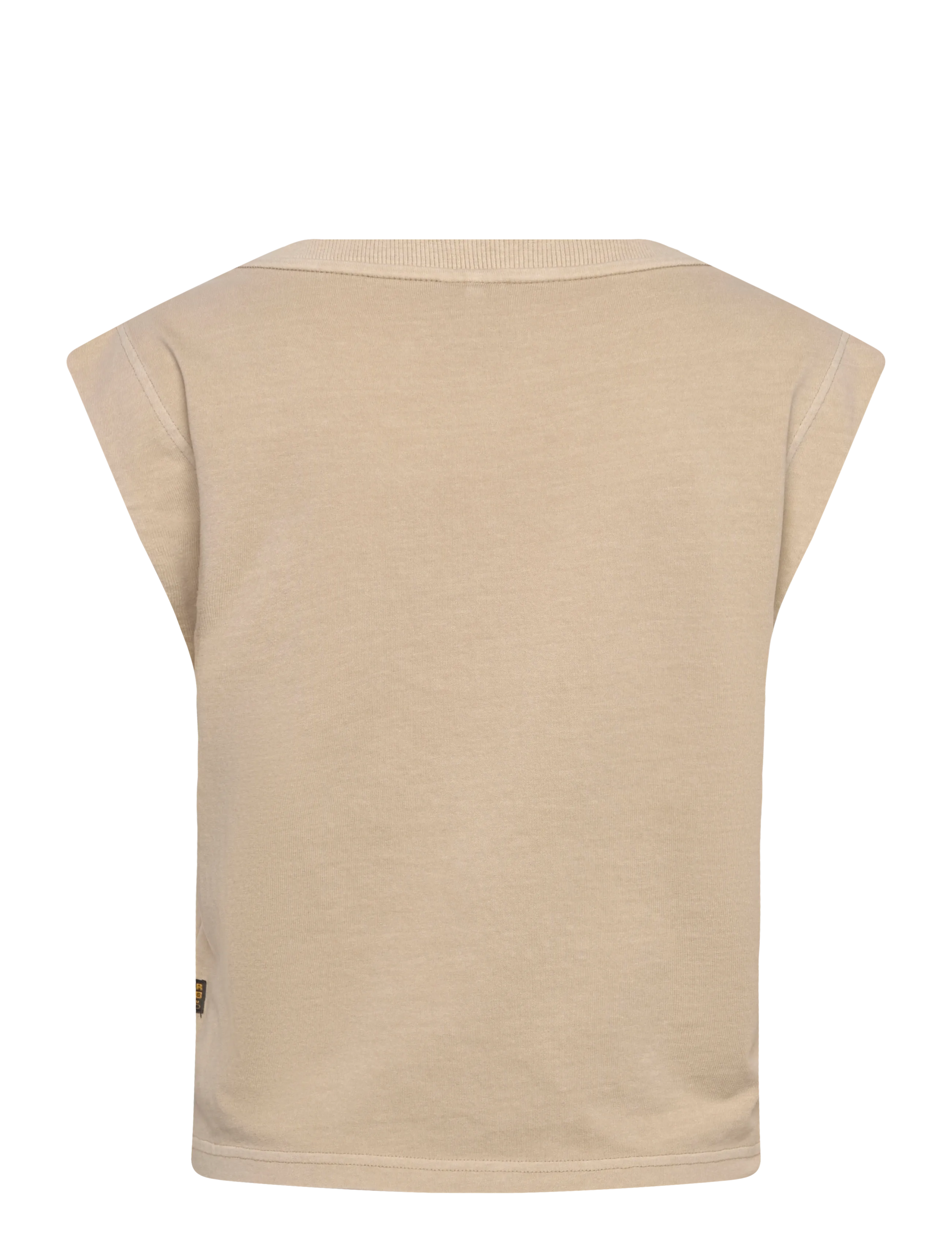 G-Star - Mini g-script logo overdyed s-l r t - Ärmellose tops - dk brick gd - 2
