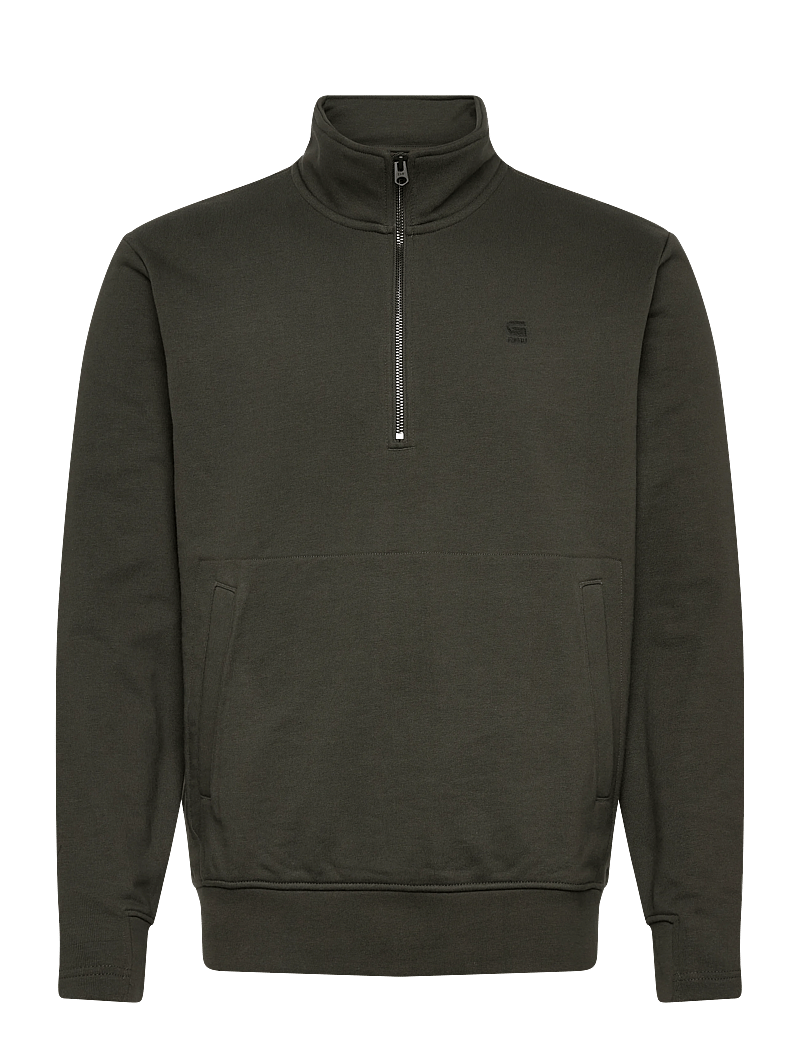G-Star - Nifous half zip sw - pullover mit halbem reißverschluss - asfalt - 1