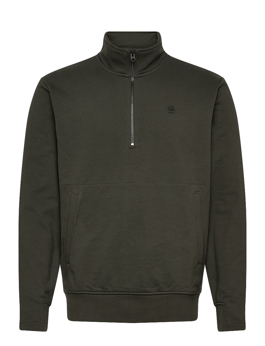 G-Star - Nifous half zip sw - pullover mit halbem reißverschluss - asfalt - 1