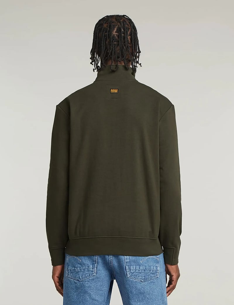 G-Star - Nifous half zip sw - pullover mit halbem reißverschluss - asfalt - 3