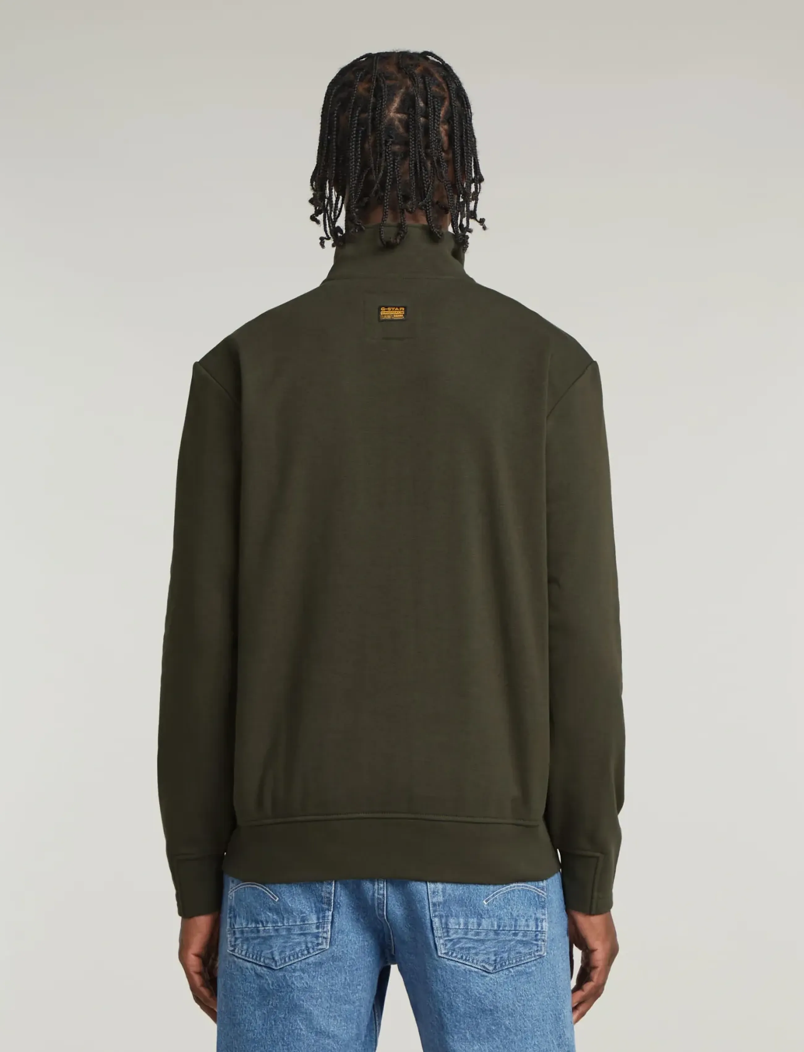 G-Star - Nifous half zip sw - knitwear - asfalt - 3