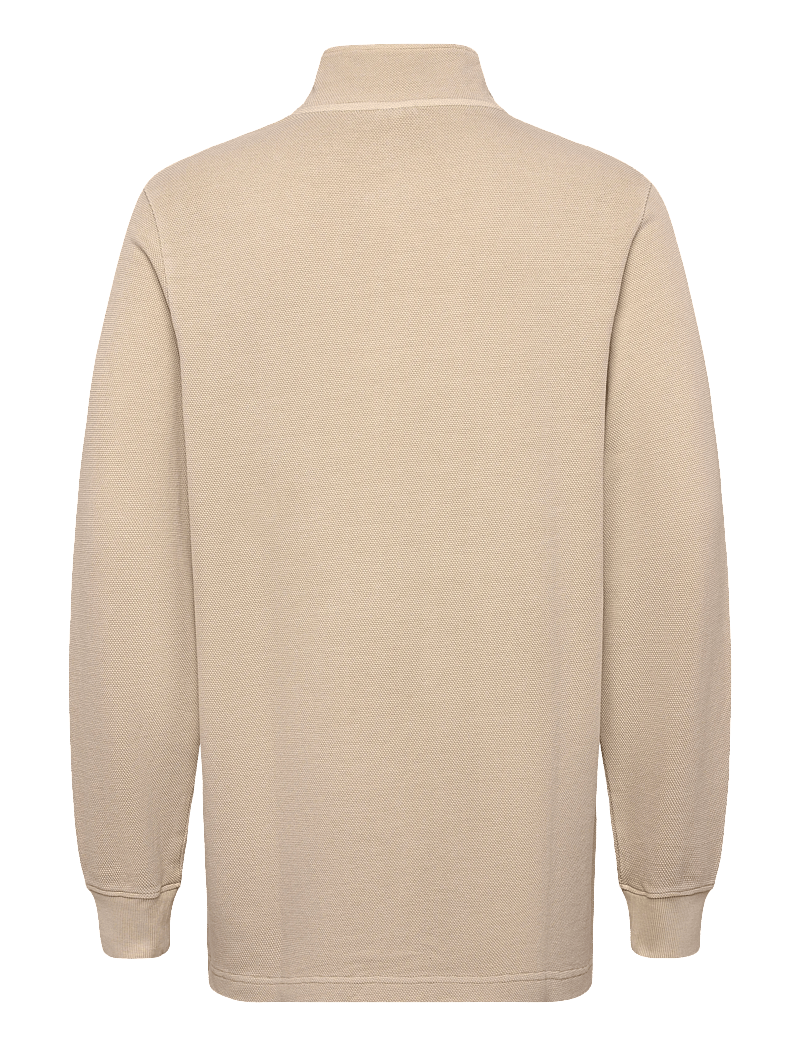 G-Star - Overdyed half zip tweeter - halfzip strik - dk brick gd - 1