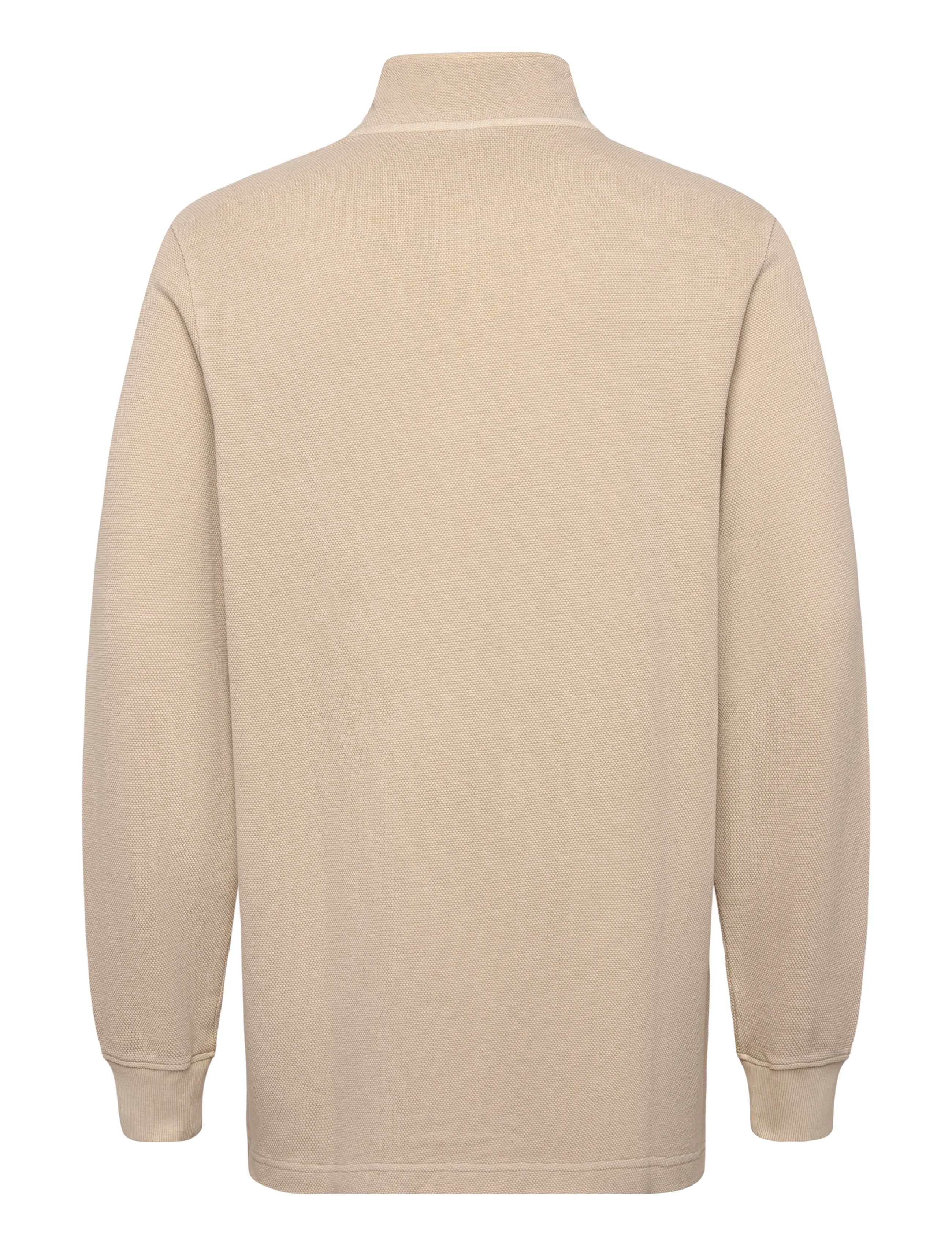 G-Star - Overdyed half zip tweeter - herren - dk brick gd - 1