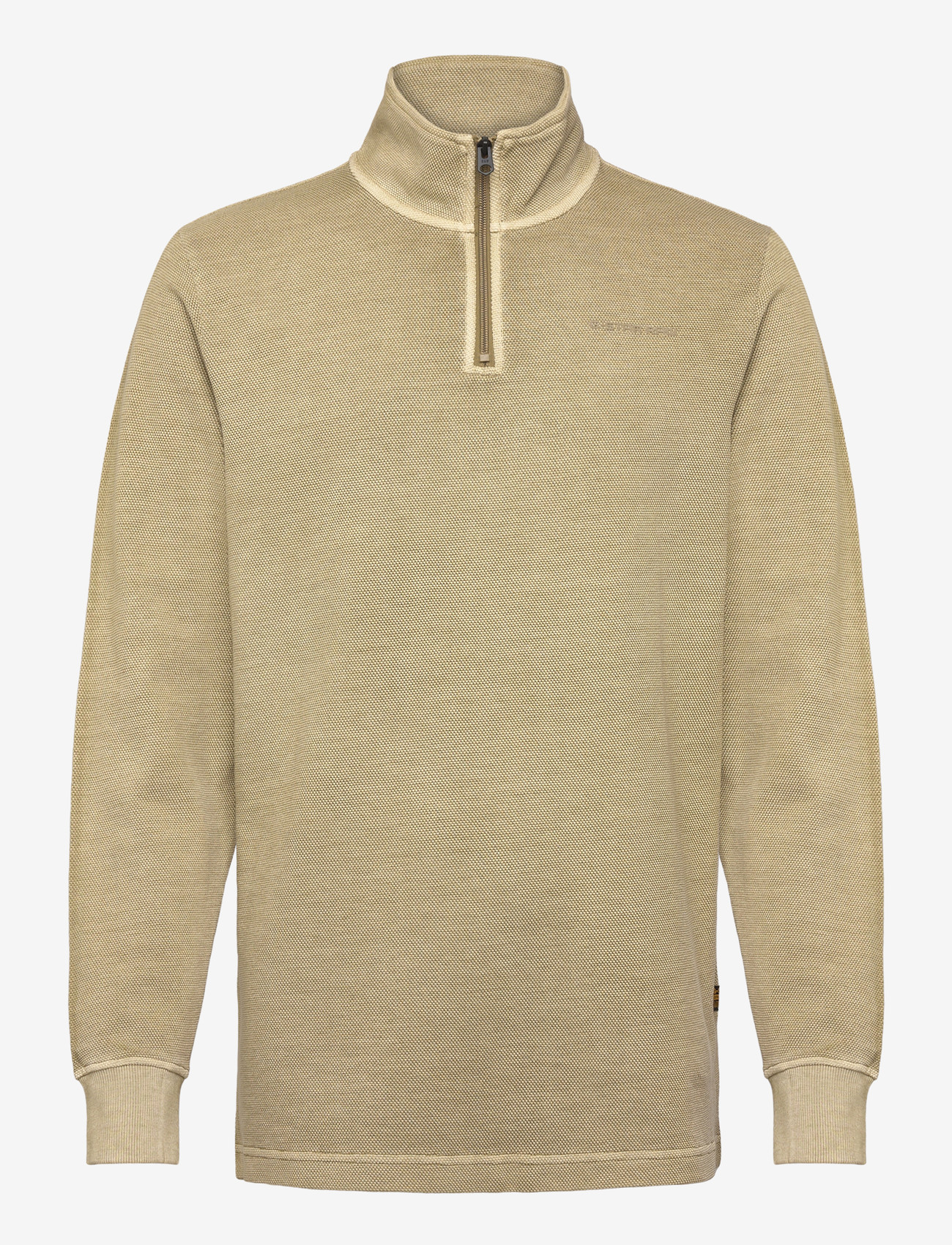 G-Star - Overdyed half zip tweeter - herren - ensis green gd - 0