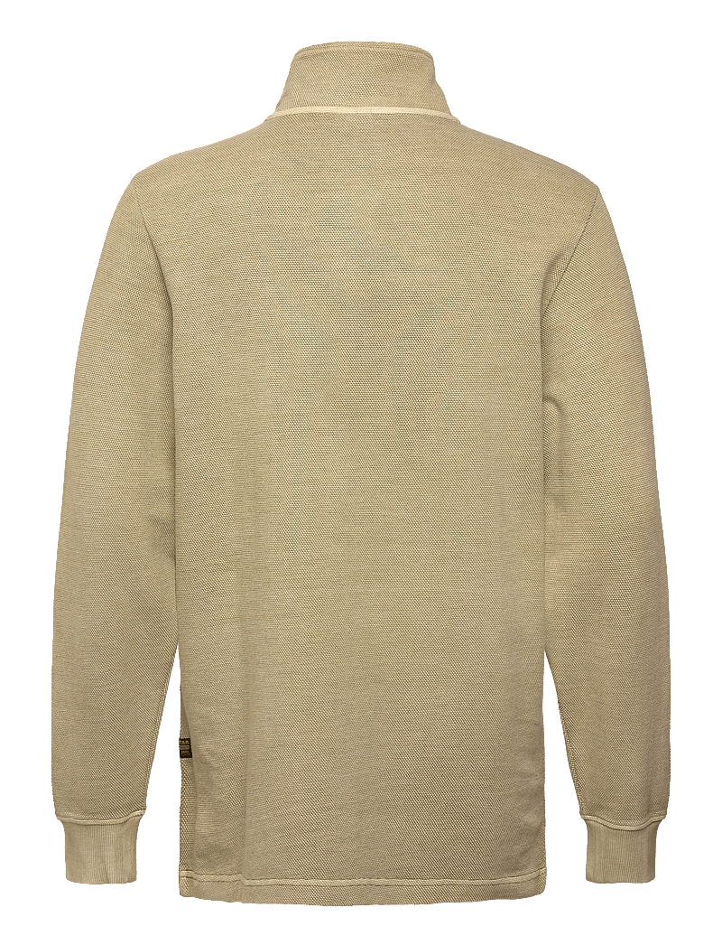 G-Star - Overdyed half zip tweeter - halfzip strik - ensis green gd - 1