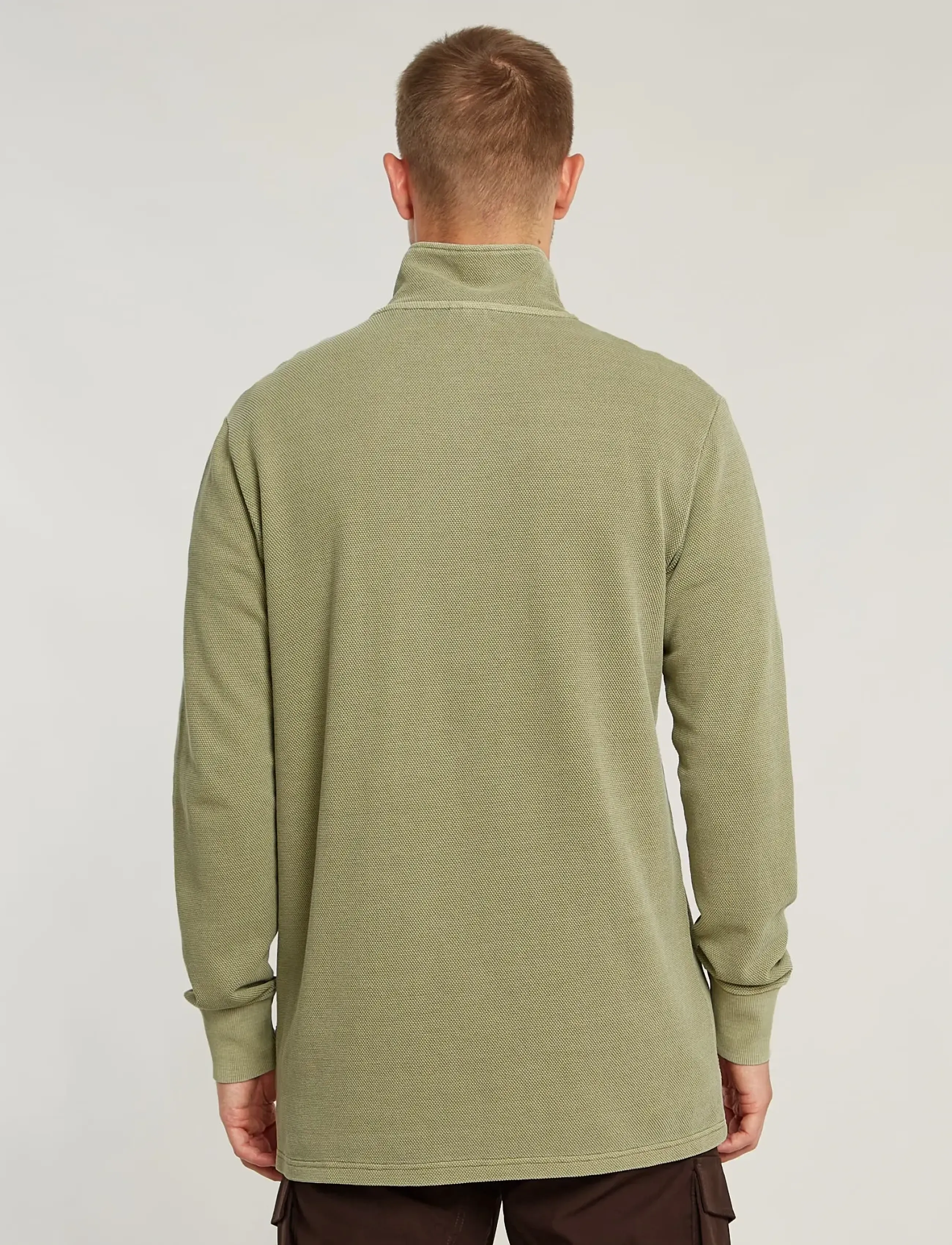G-Star - Overdyed half zip tweeter - mænd - ensis green gd - 2
