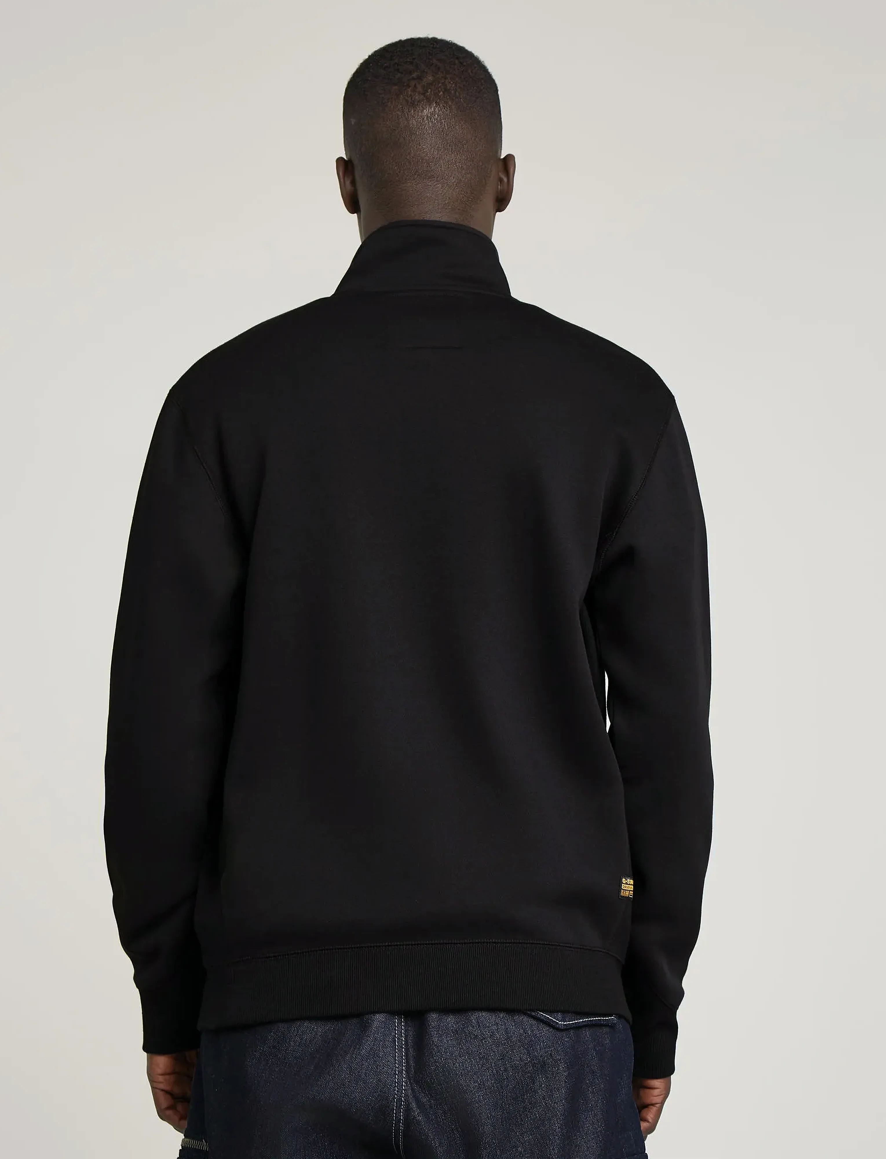 G-Star - Premium core half zip r sw l\s - dressipluusid - dk black - 2