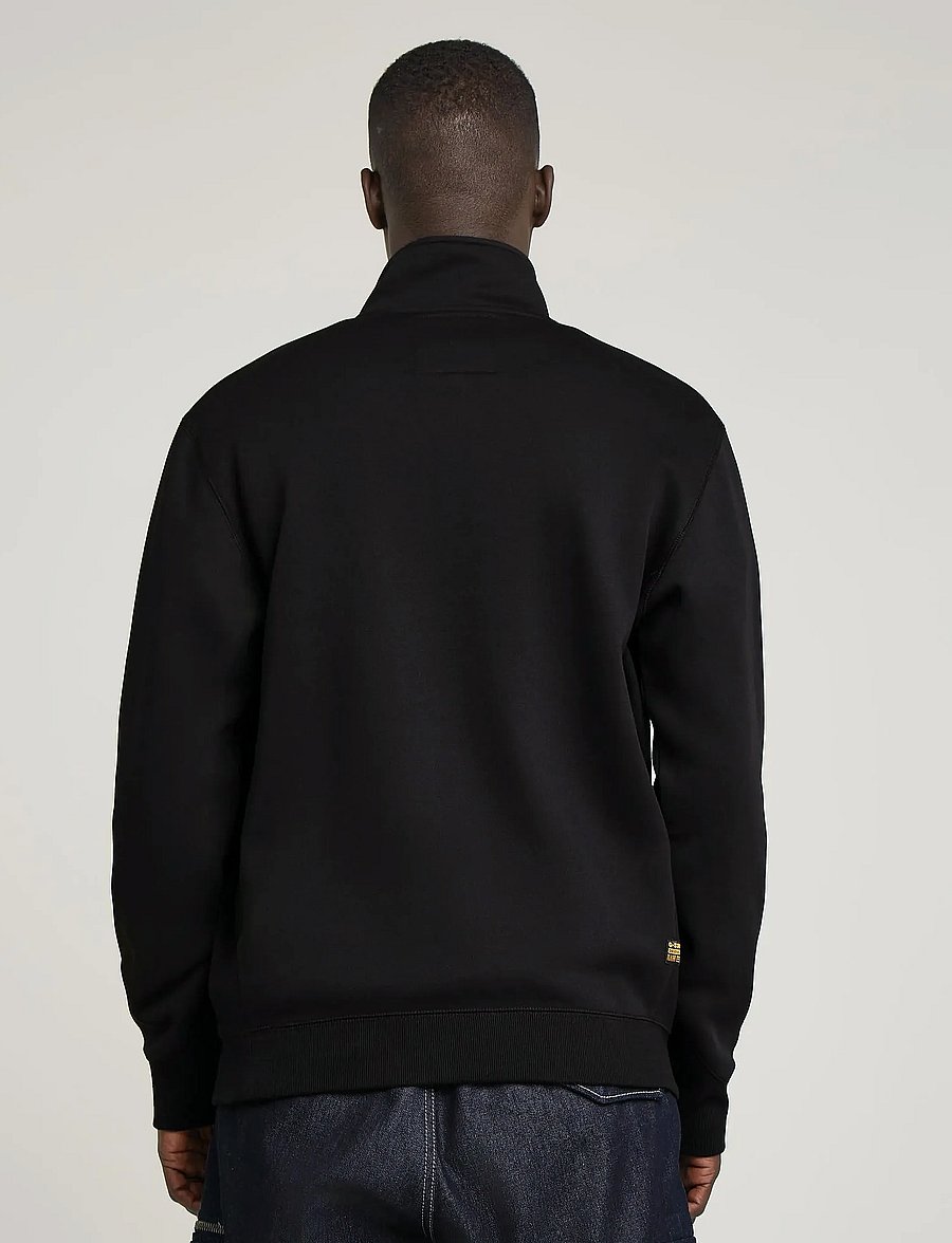 G-Star - Premium core half zip r sw l\s - sweatshirts - dk black - 2