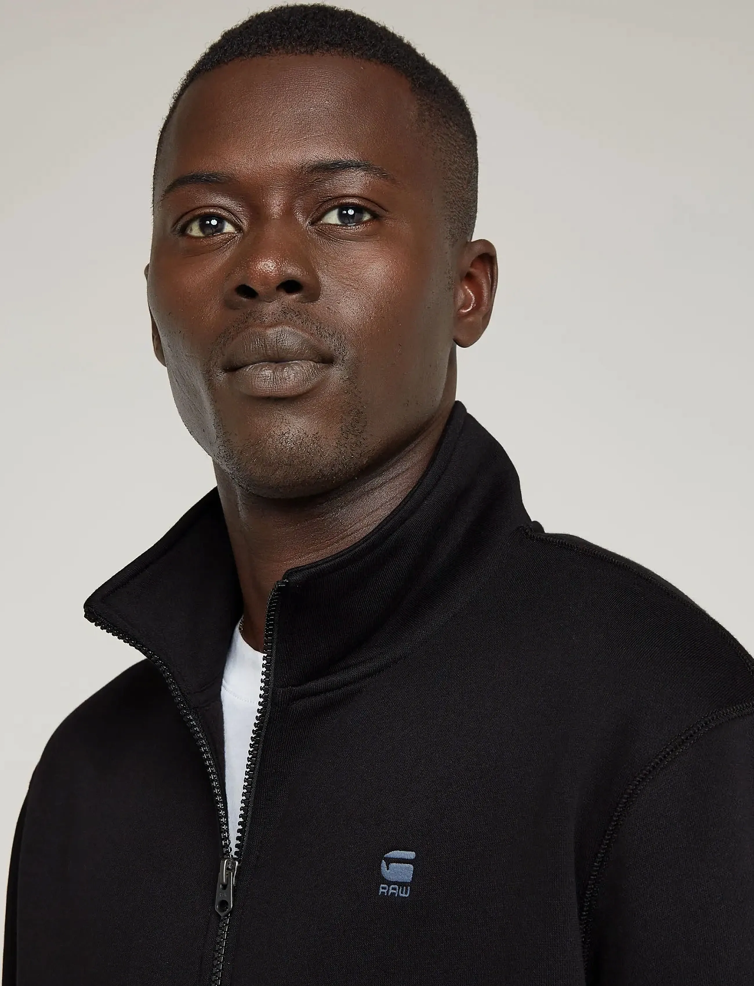 G-Star - Premium core half zip r sw l\s - dressipluusid - dk black - 5