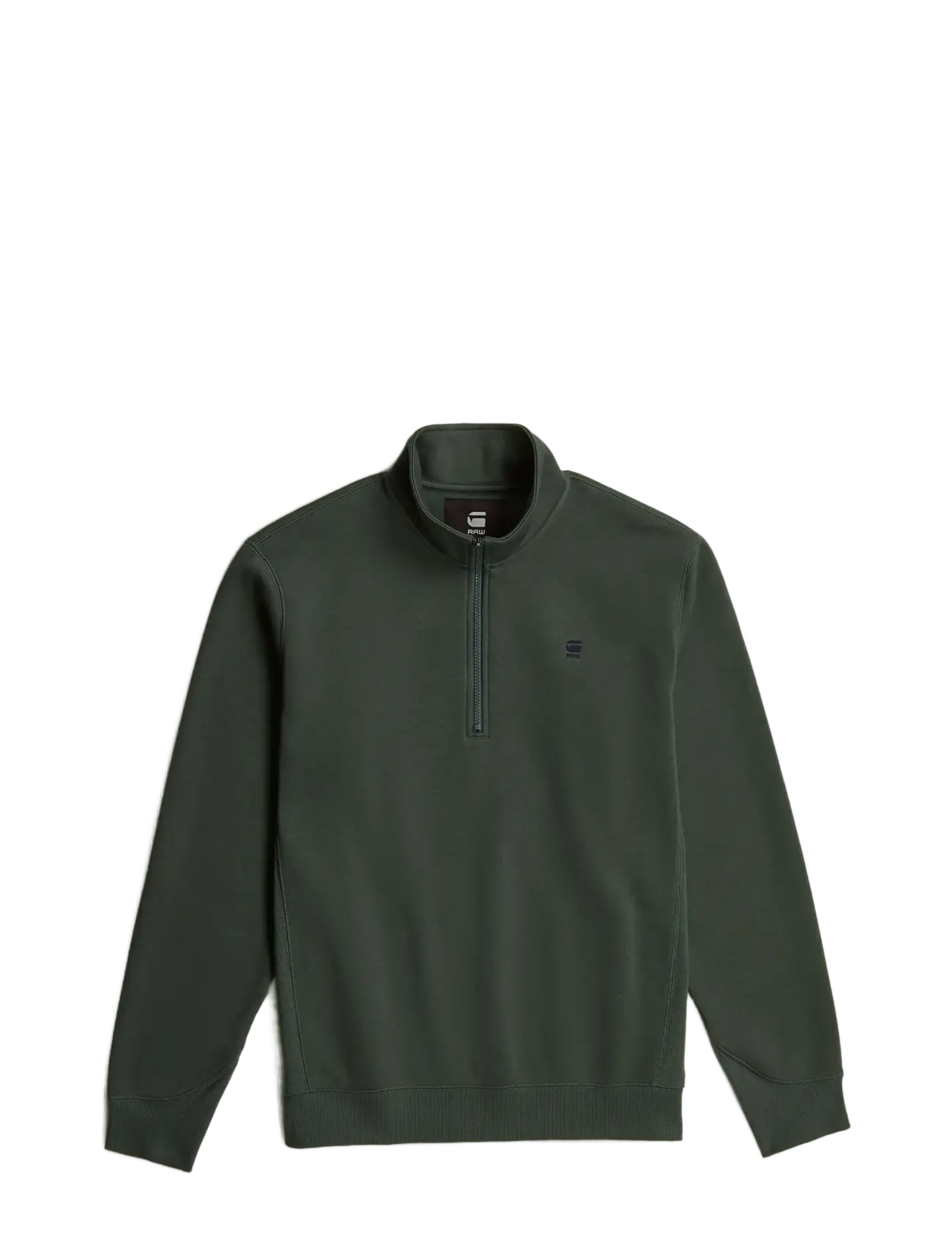 G-STAR Premium Core Half Zip R Sw L\S Khaki - XXL - Herren