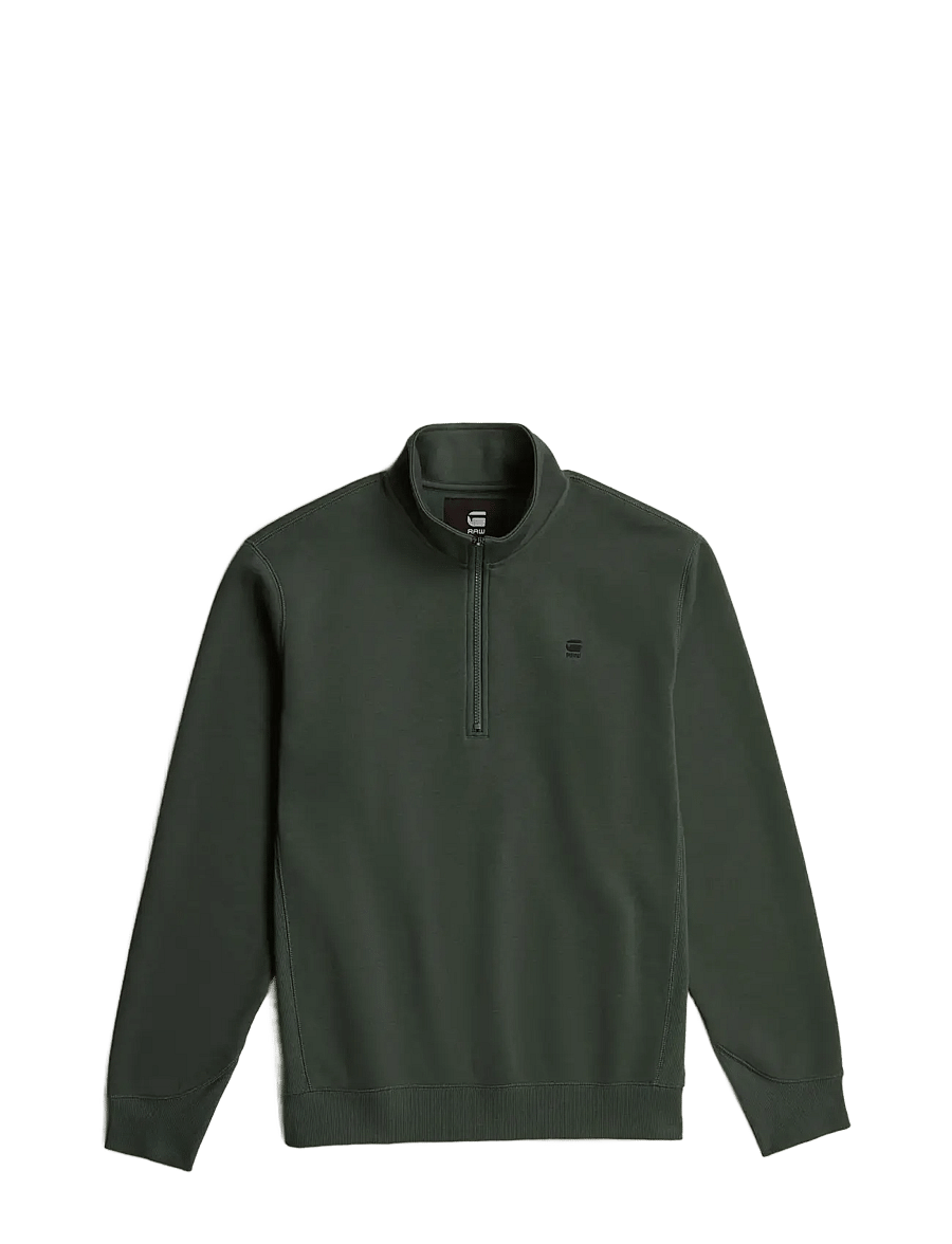 G-Star - Premium core half zip r sw l\s - sweatshirts - graphite - 1