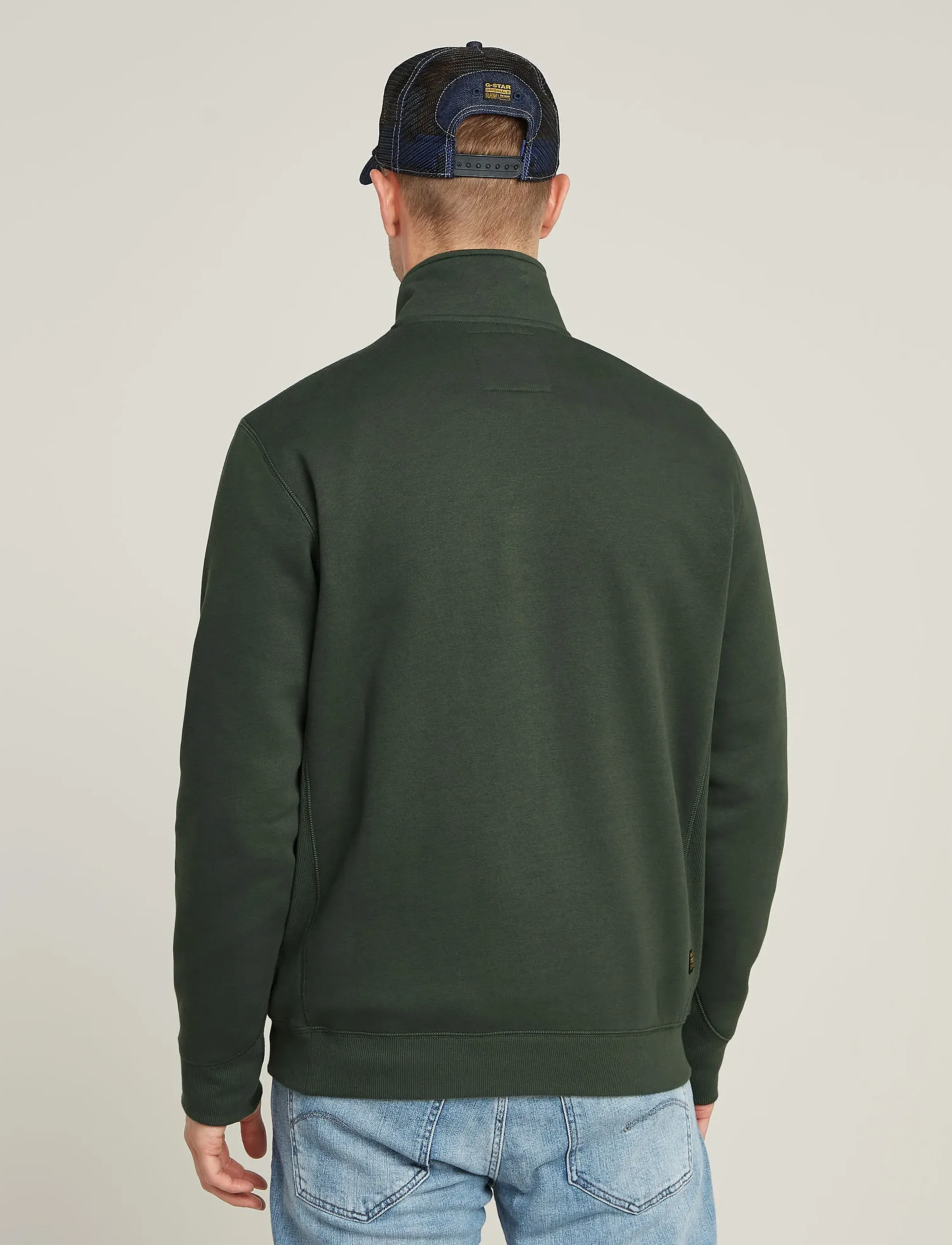 G-Star - Premium core half zip r sw l\s - dressipluusid - graphite - 2