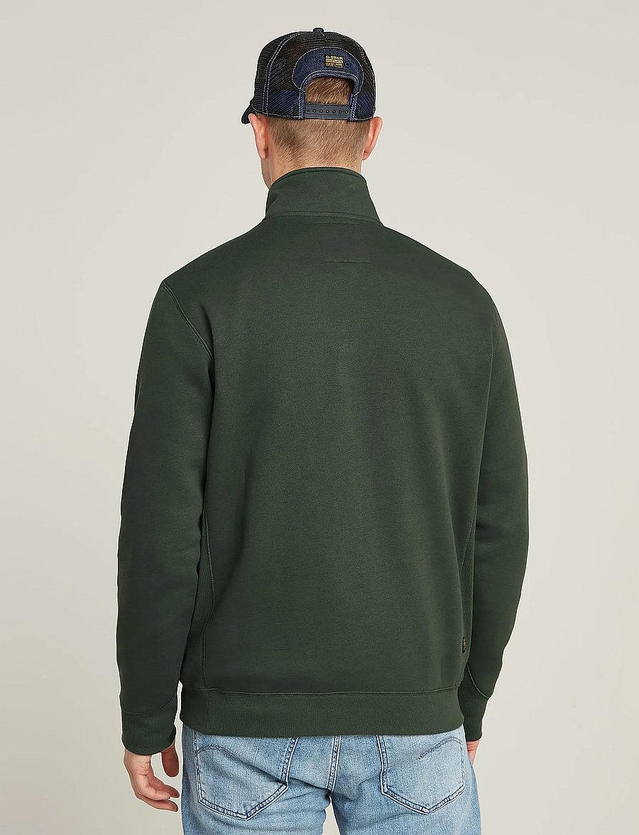 G-Star - Premium core half zip r sw l\s - sweatshirts - graphite - 2