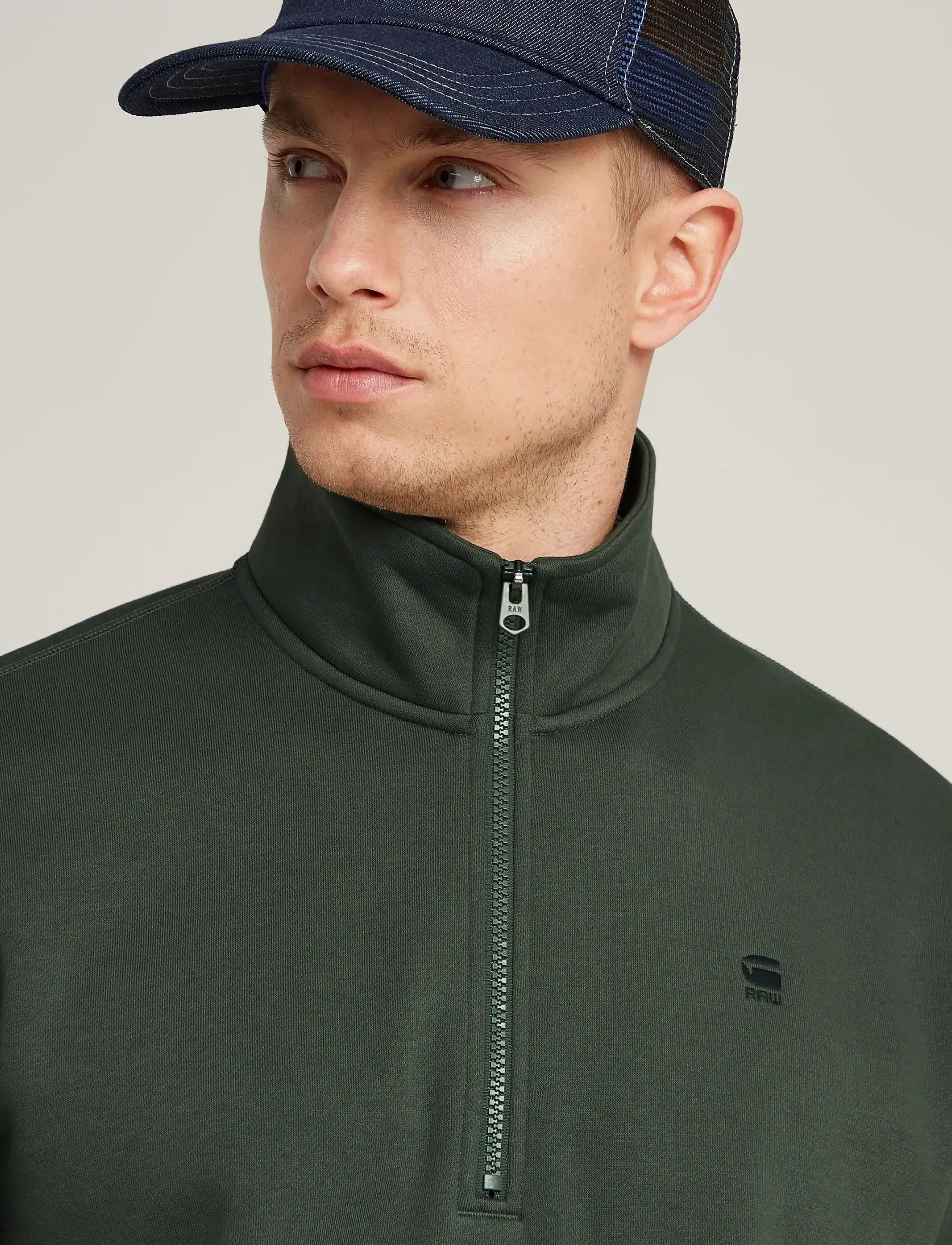 G-Star - Premium core half zip r sw l\s - dressipluusid - graphite - 5