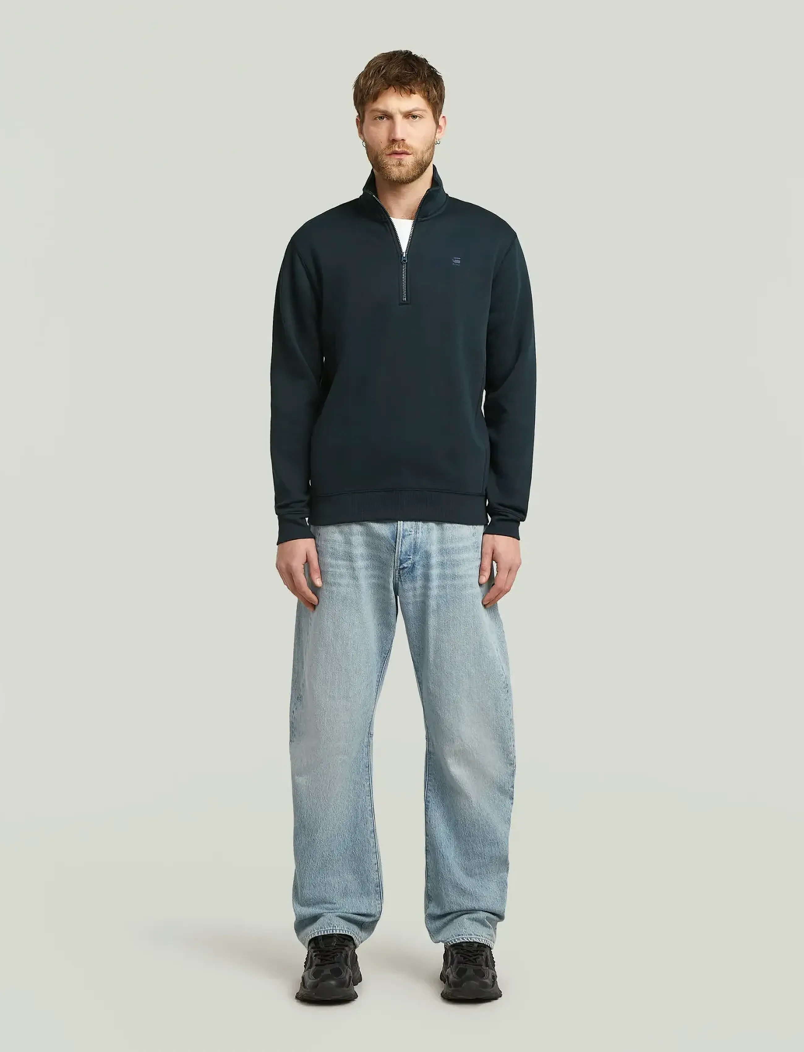 G-Star - Premium core half zip r sw l\s - sweatshirts - salute - 3