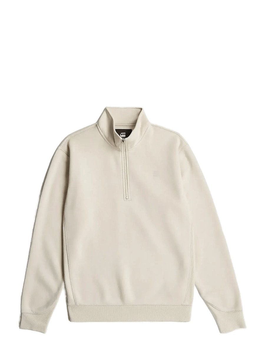 G-Star - Premium core half zip r sw l\s - sweatshirts - whitebait - 1