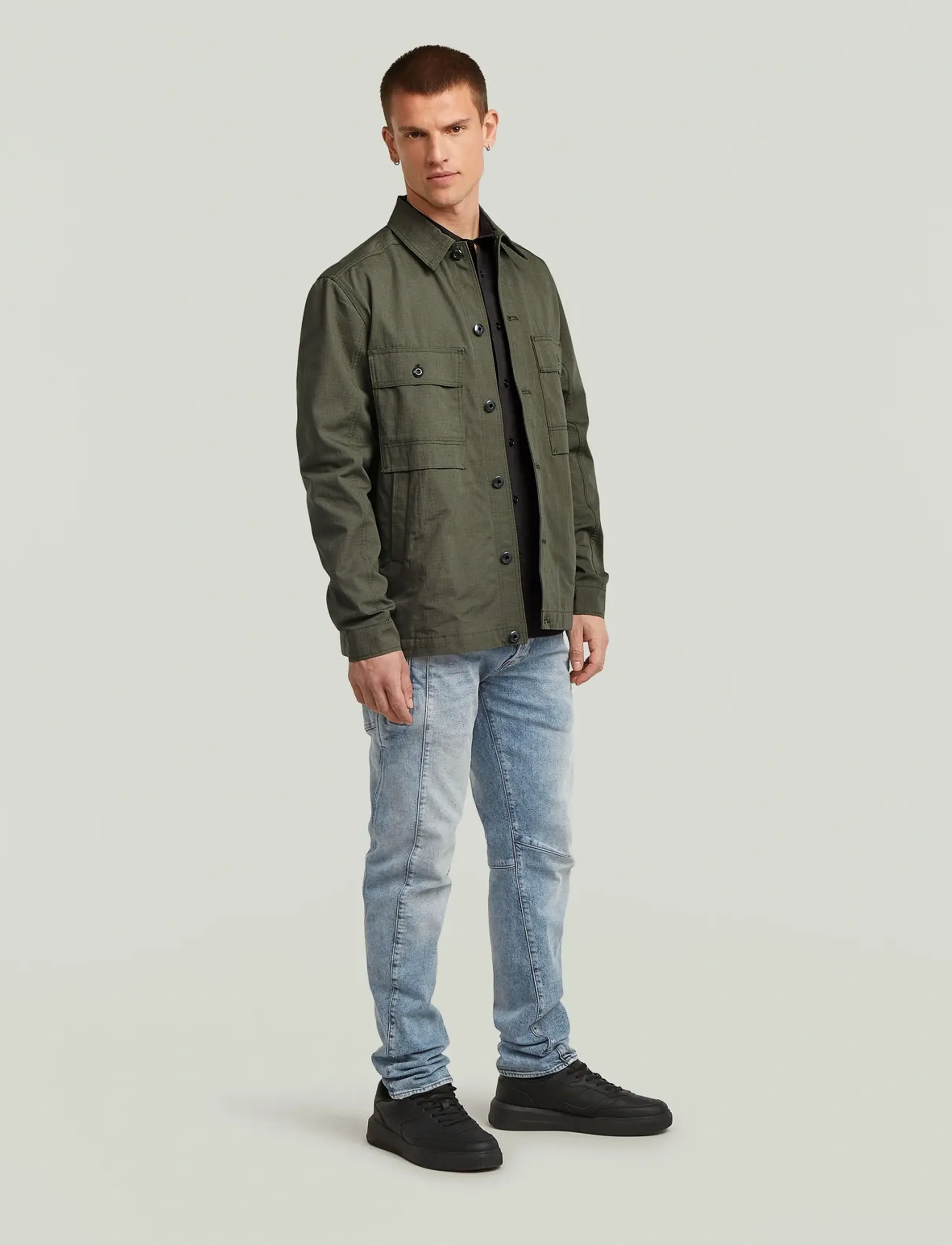 G-Star - Mosa overshirt - lined denim jackets - combat - 5