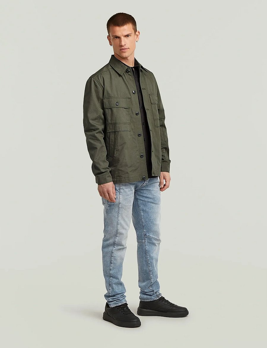 G-Star - Mosa overshirt - gefütterte denimjacken - combat - 5