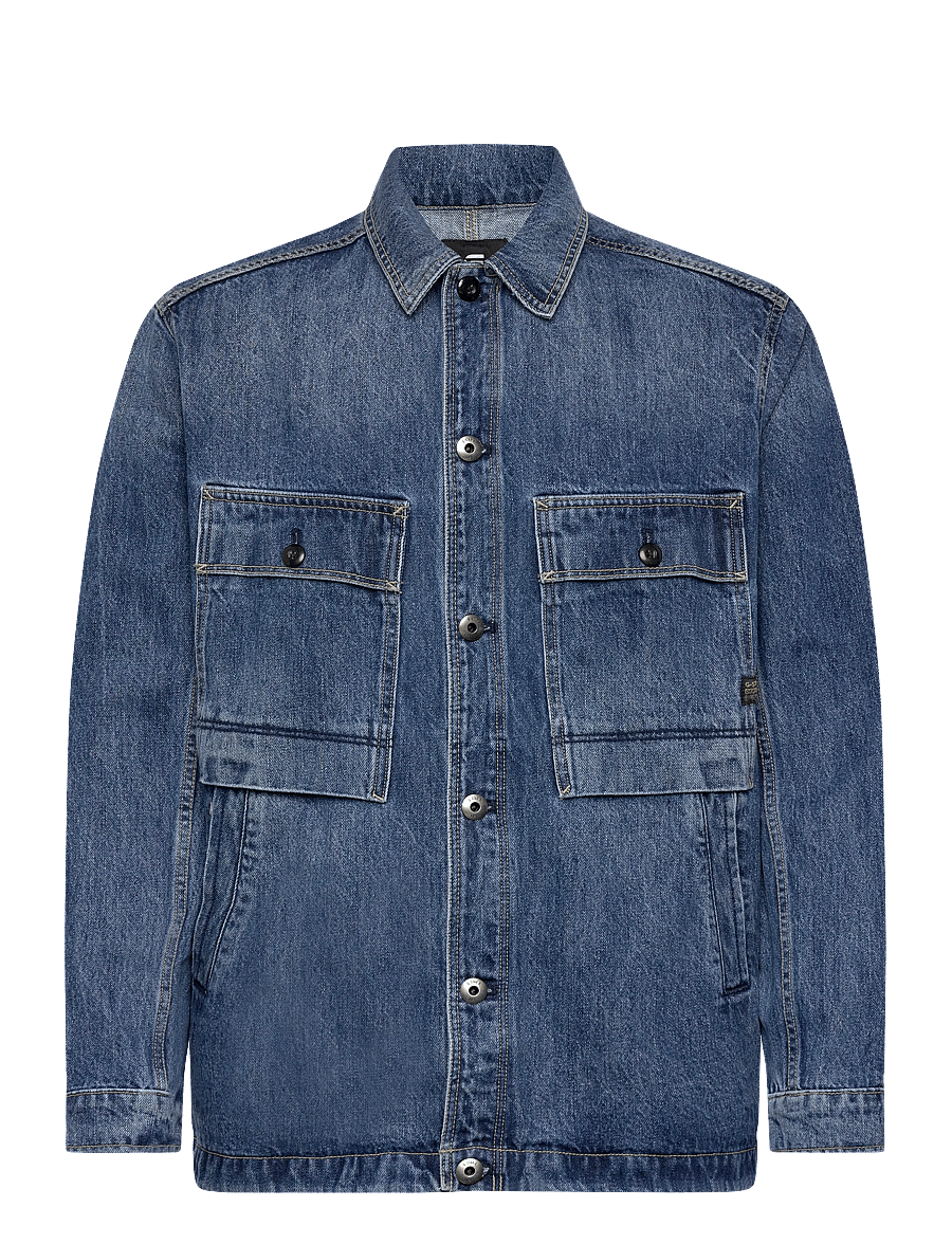G-Star - Mosa overshirt - spijkerjasjes met voering - worn in waterways - 1