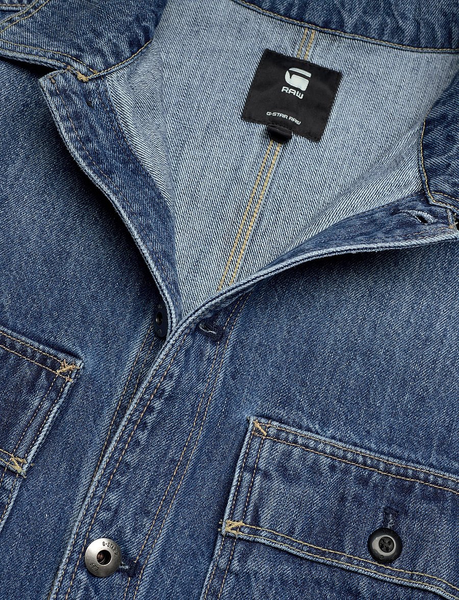 G-Star - Mosa overshirt - spijkerjasjes met voering - worn in waterways - 5
