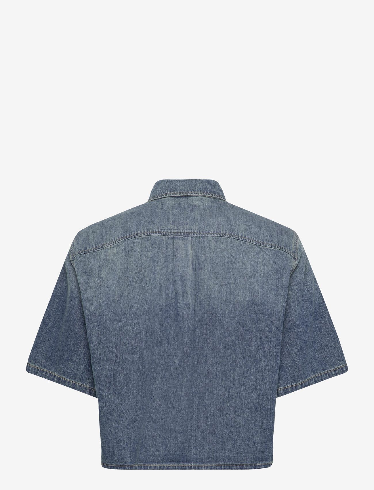 G-Star - Boxy Relaxed 1-pkt Shirt s\s wmn - koszule z krótkim rękawem - faded terme - 2