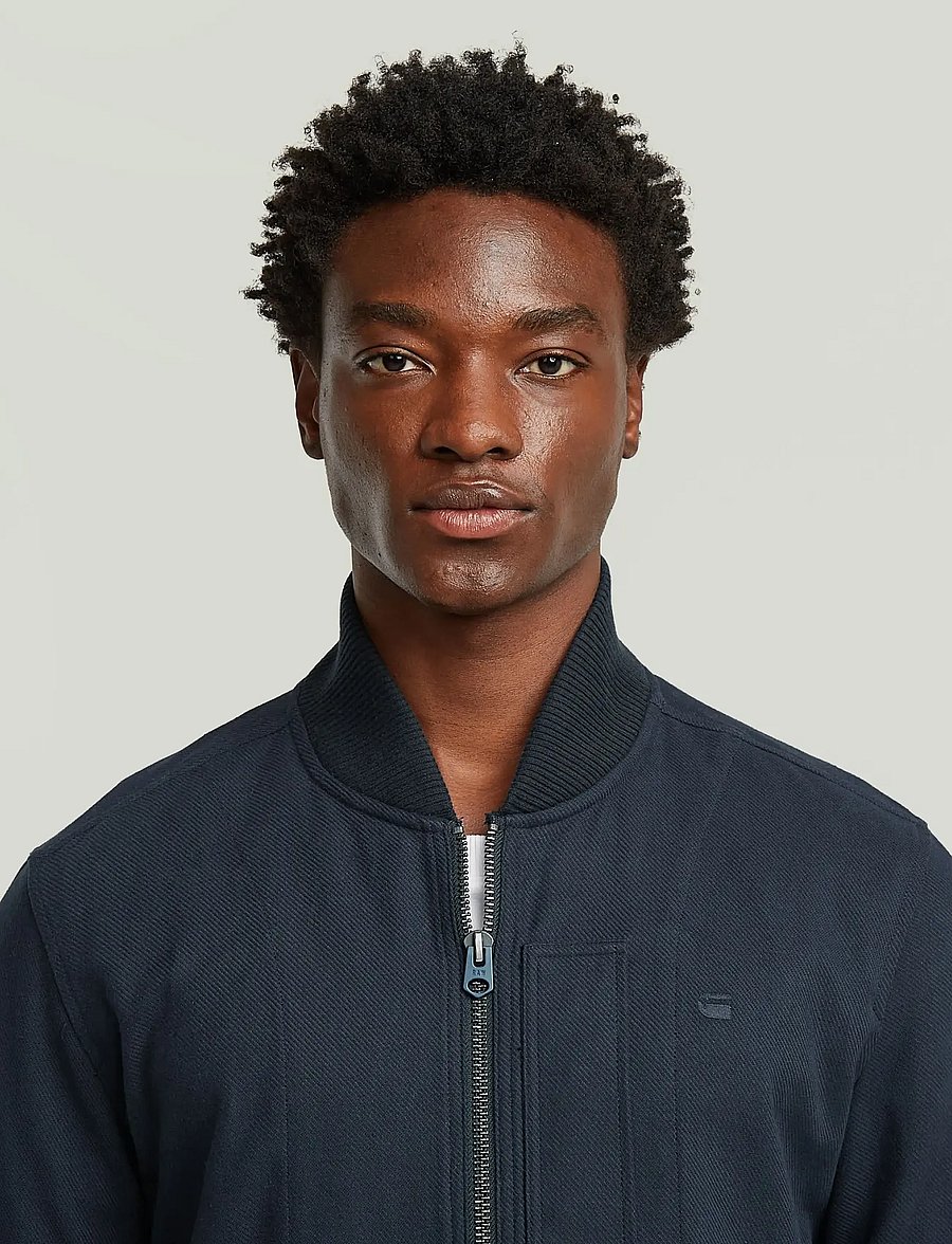 G-Star - Bomber Collar Zip Overshirt - herbstjacken - salute - 4