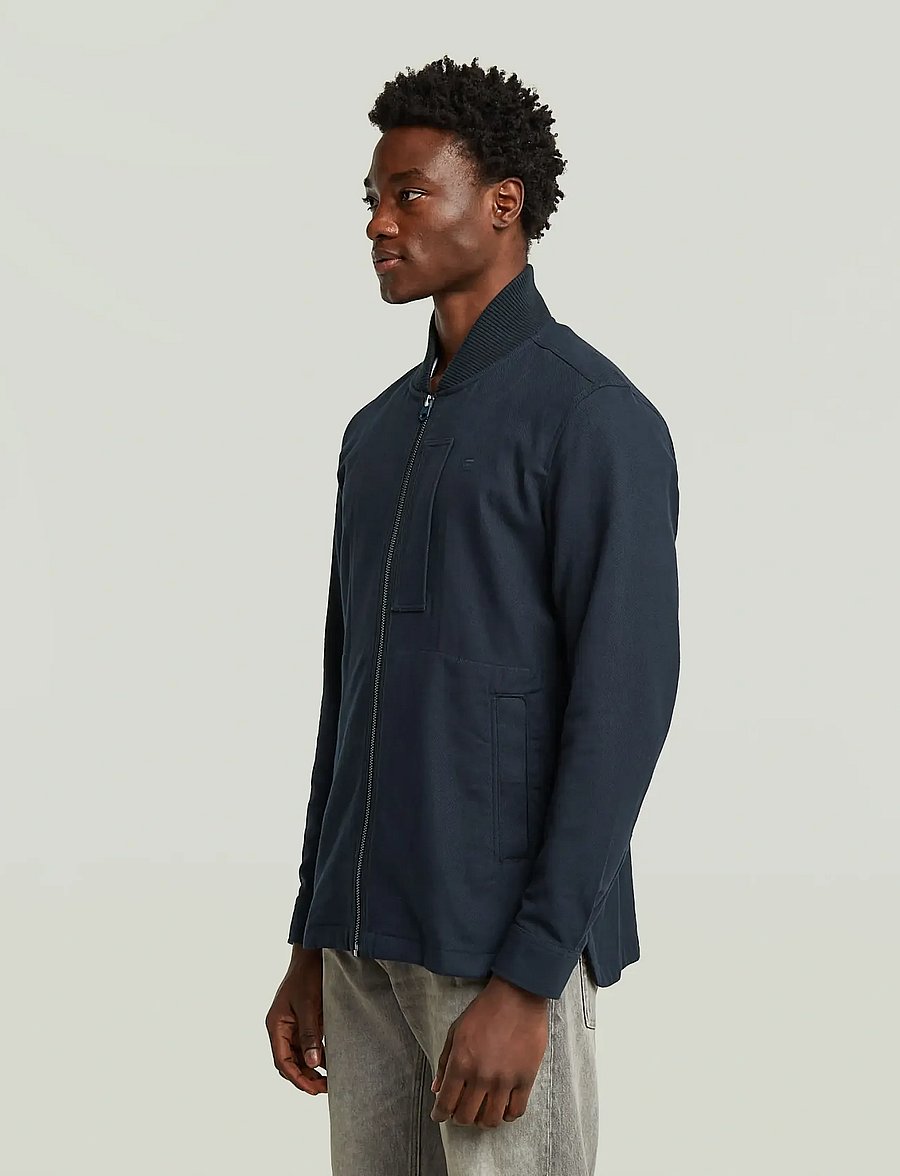 G-Star - Bomber Collar Zip Overshirt - herbstjacken - salute - 5