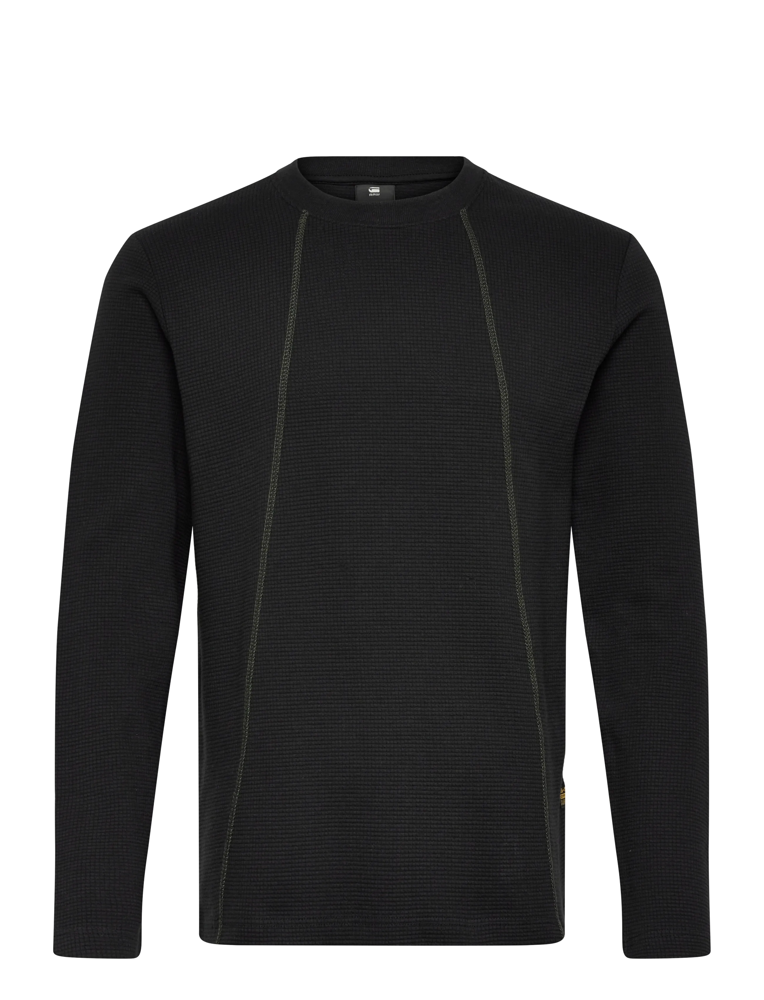 G-Star Tweeter a line r t l\s - T-särgid - DK BLACK / black
