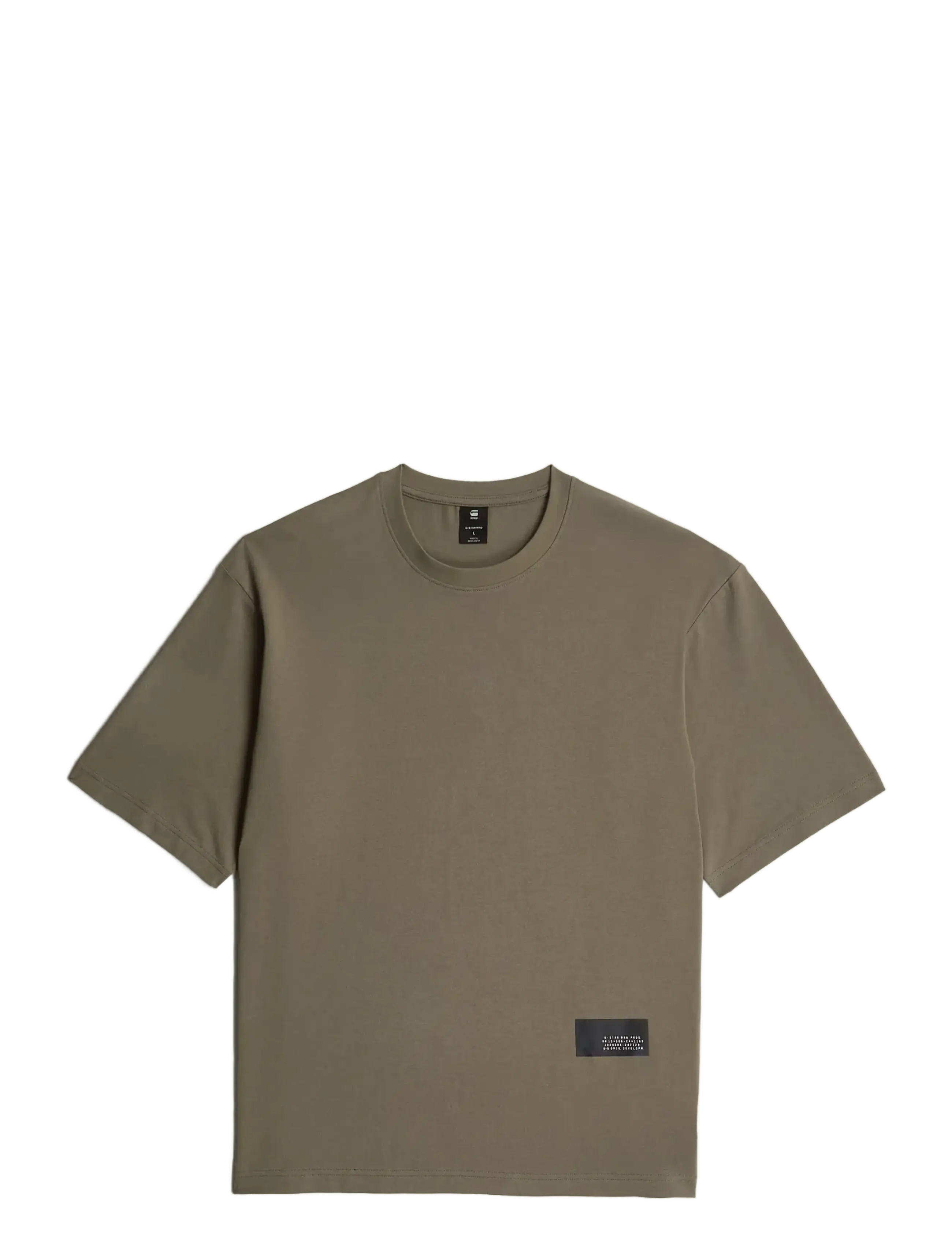 G-STAR Badge Boxy R T Khaki - S - Herren