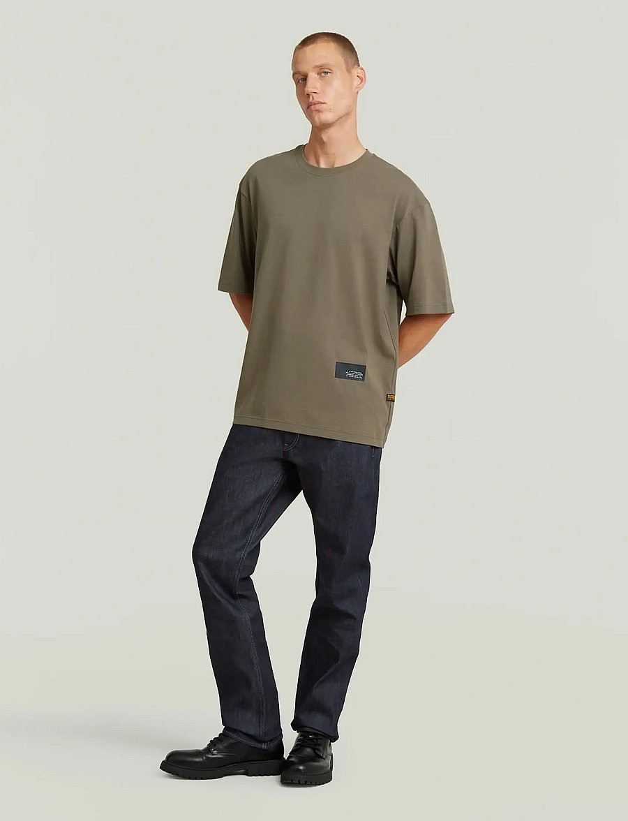 G-Star - Badge boxy r t - kortärmade t-shirts - turf - 5