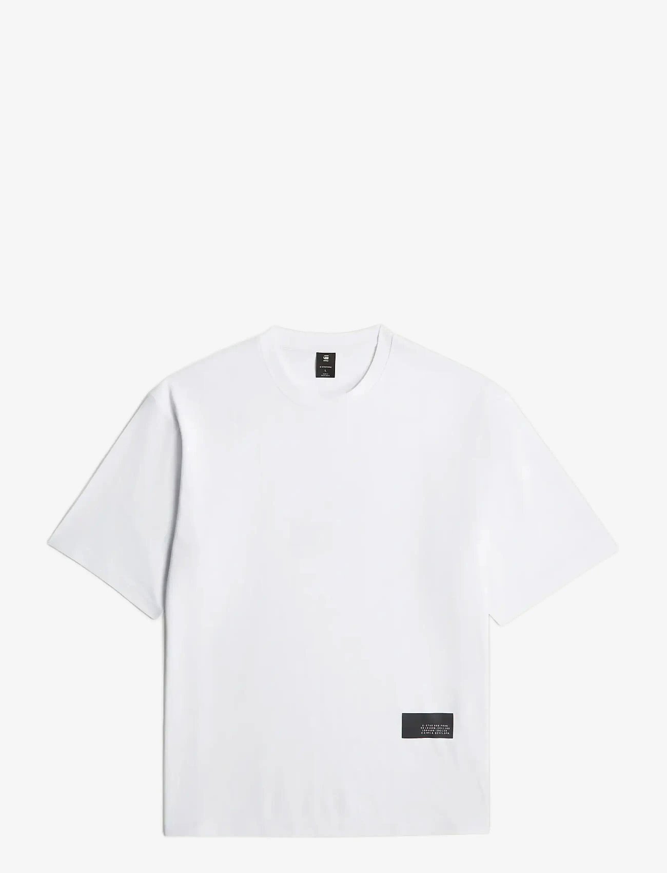 G-Star - Badge boxy r t - lühikeste varrukatega t-särgid - white - 0