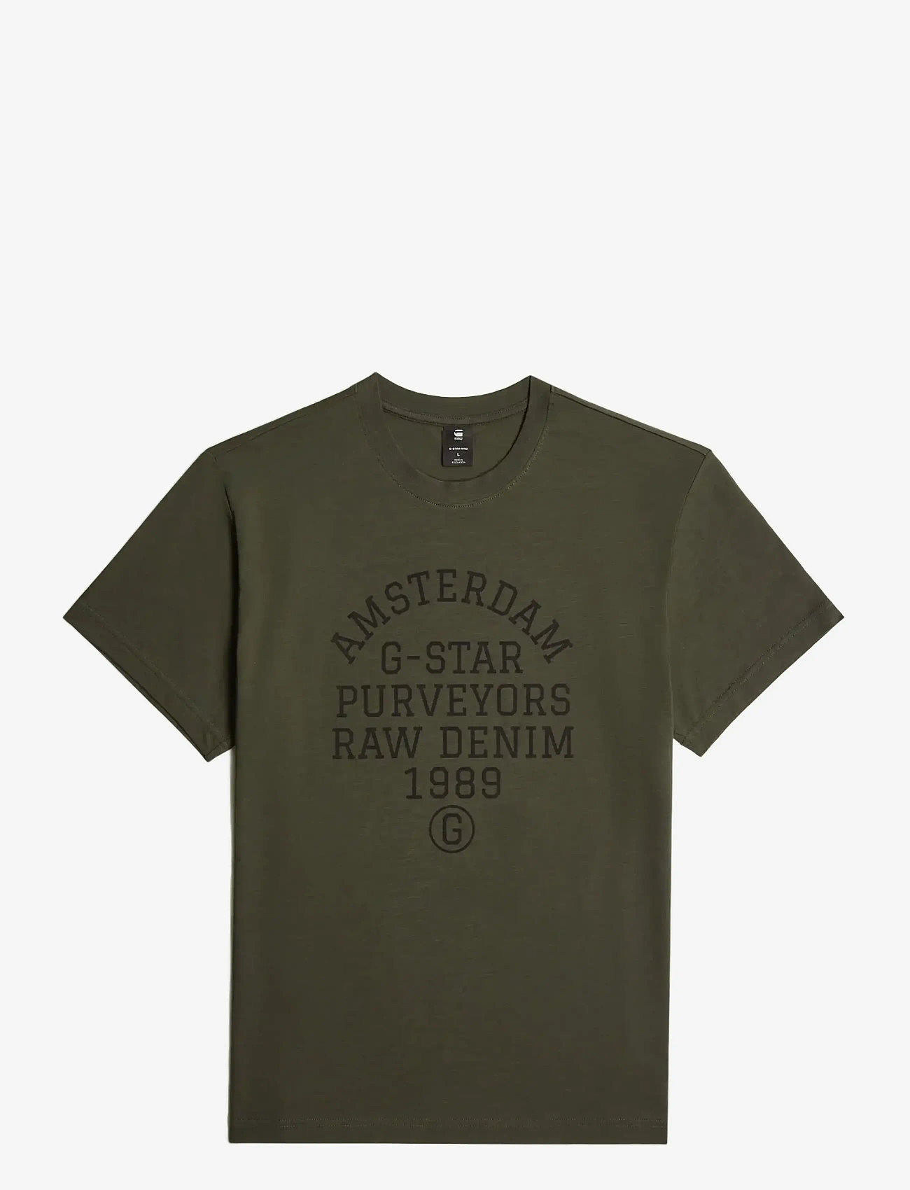 G-Star - Purveyors gr r t - kortärmade t-shirts - asfalt - 0