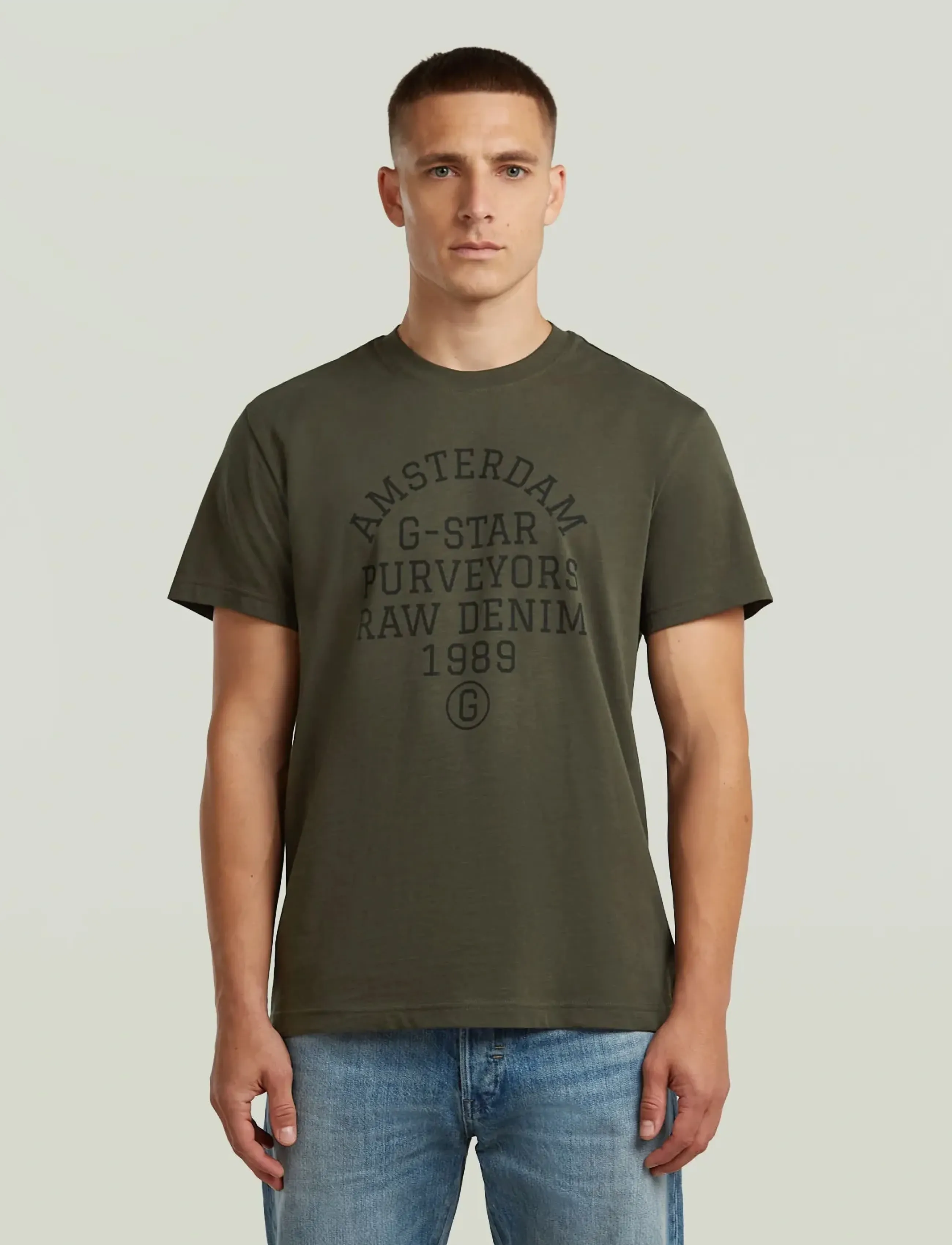 G-Star - Purveyors gr r t - kortärmade t-shirts - asfalt - 3