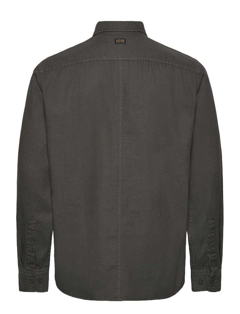 G-Star - Panelled Pkt Regular Shirt l\s - teksasärgid - asfalt gd - 1