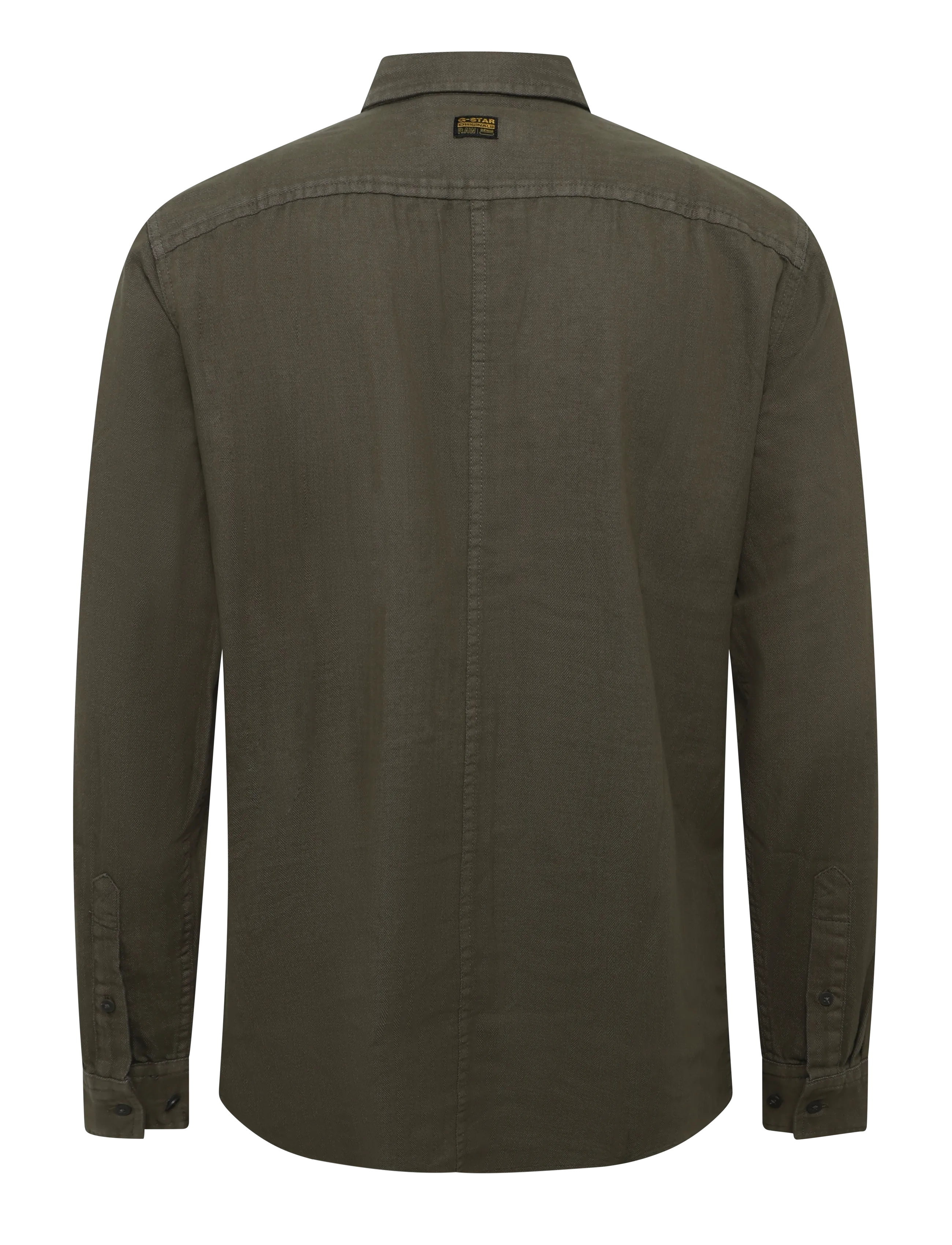 G-Star - Panelled Pkt Regular Shirt l\s - jeanshemden - dark khaki gd - 1