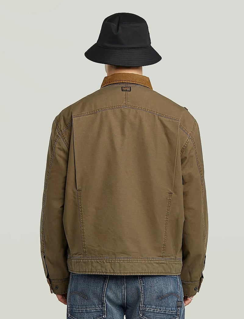 G-Star - Duty Canvas Trucker - vårjackor - desert palm - 2