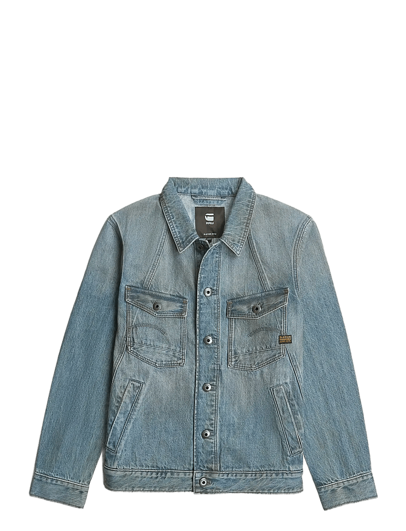 G-Star - A-Line Slim Jacket - overshirts - vintage gold digger - 0